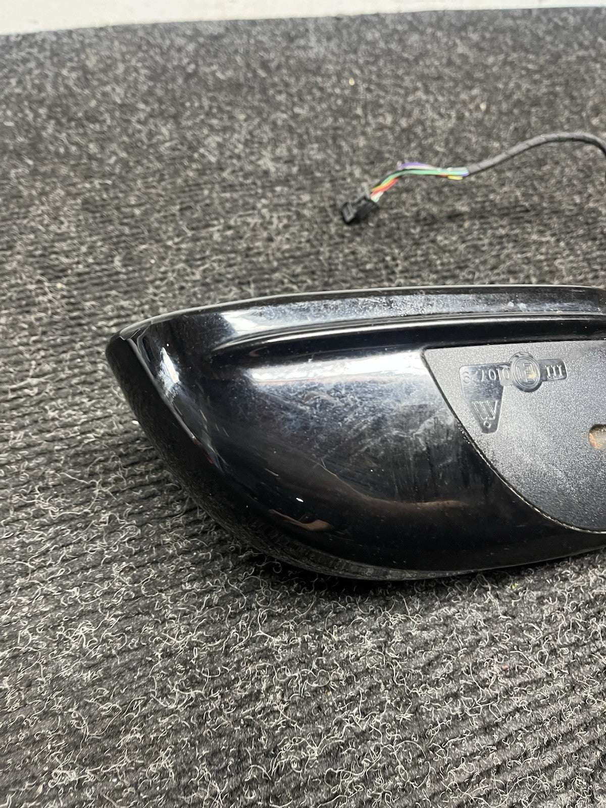 ☑️ 03-08 BMW Z4 Left Driver Side Door View Mirror Assembly Oem Black