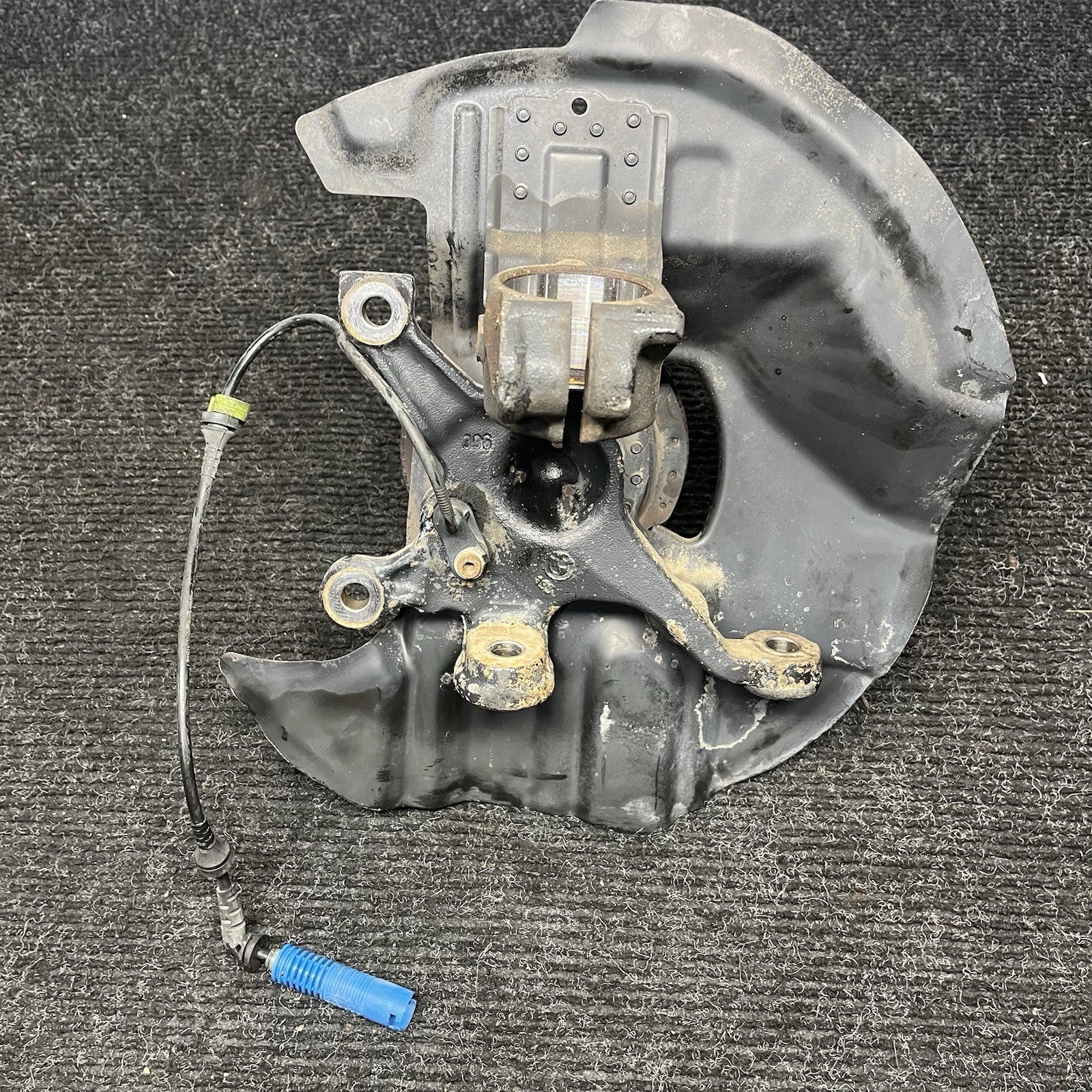 ☑️03-06 OEM BMW E46 330i 330Ci RWD Front Left Driver Spindle Hub Carrier Knuckle