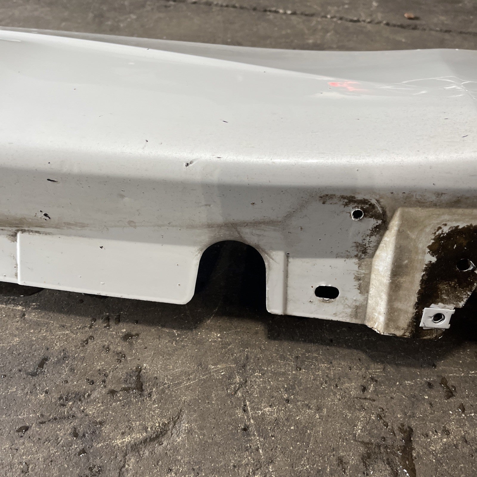 ☑️ 07-13 OEM BMW E92 E93 M3 Left Driver Side Skirt Rocker Panel Mineral White