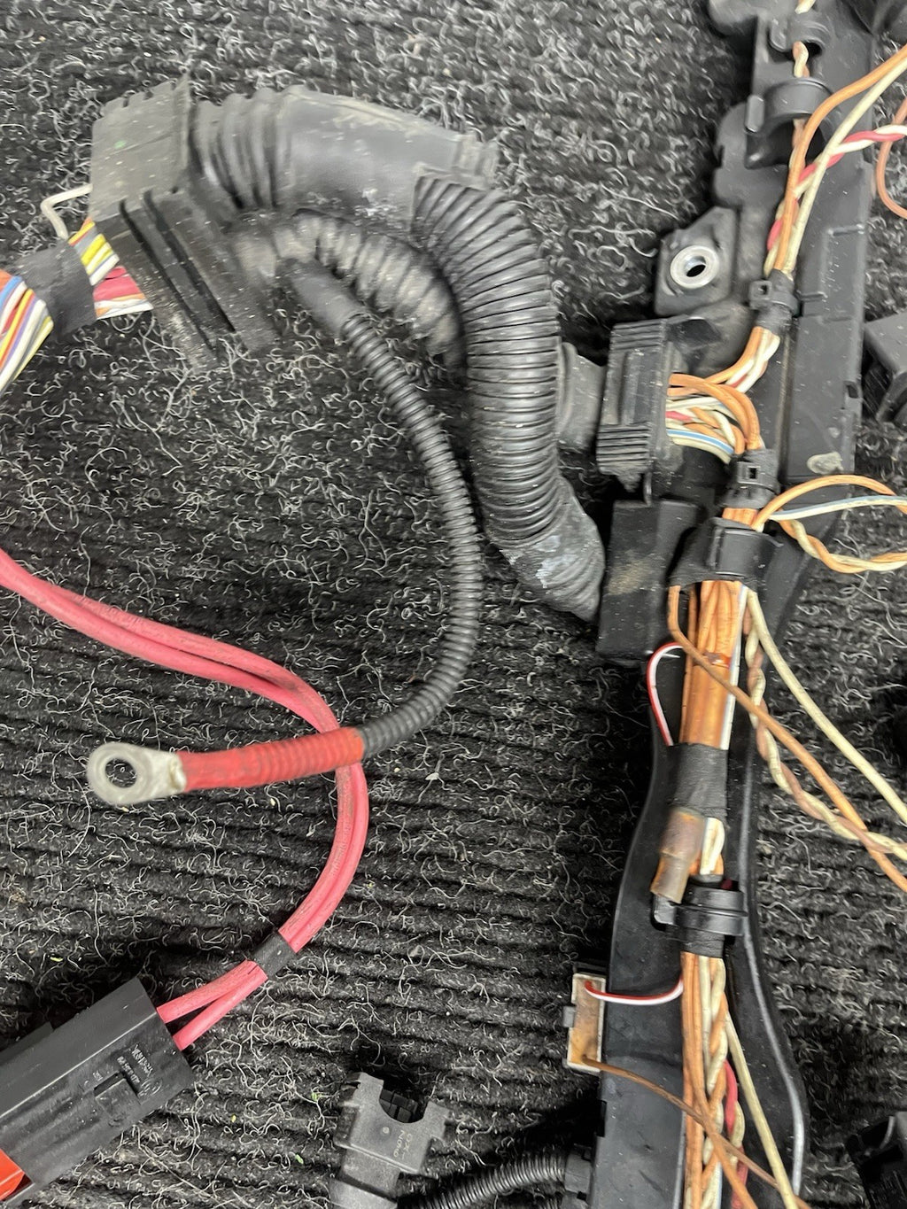 ☑️ Engine N54 Motor Injector Wiring Harness Cable Injection Plug OEM BMW E90 E92