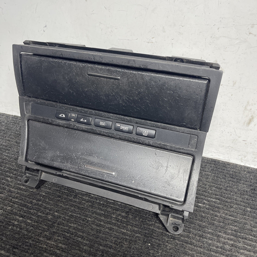 ☑️ BMW OEM E46 M3 FRONT ASH TRAY CONVERTIBLE TOP SPORT DSC BUTTON
