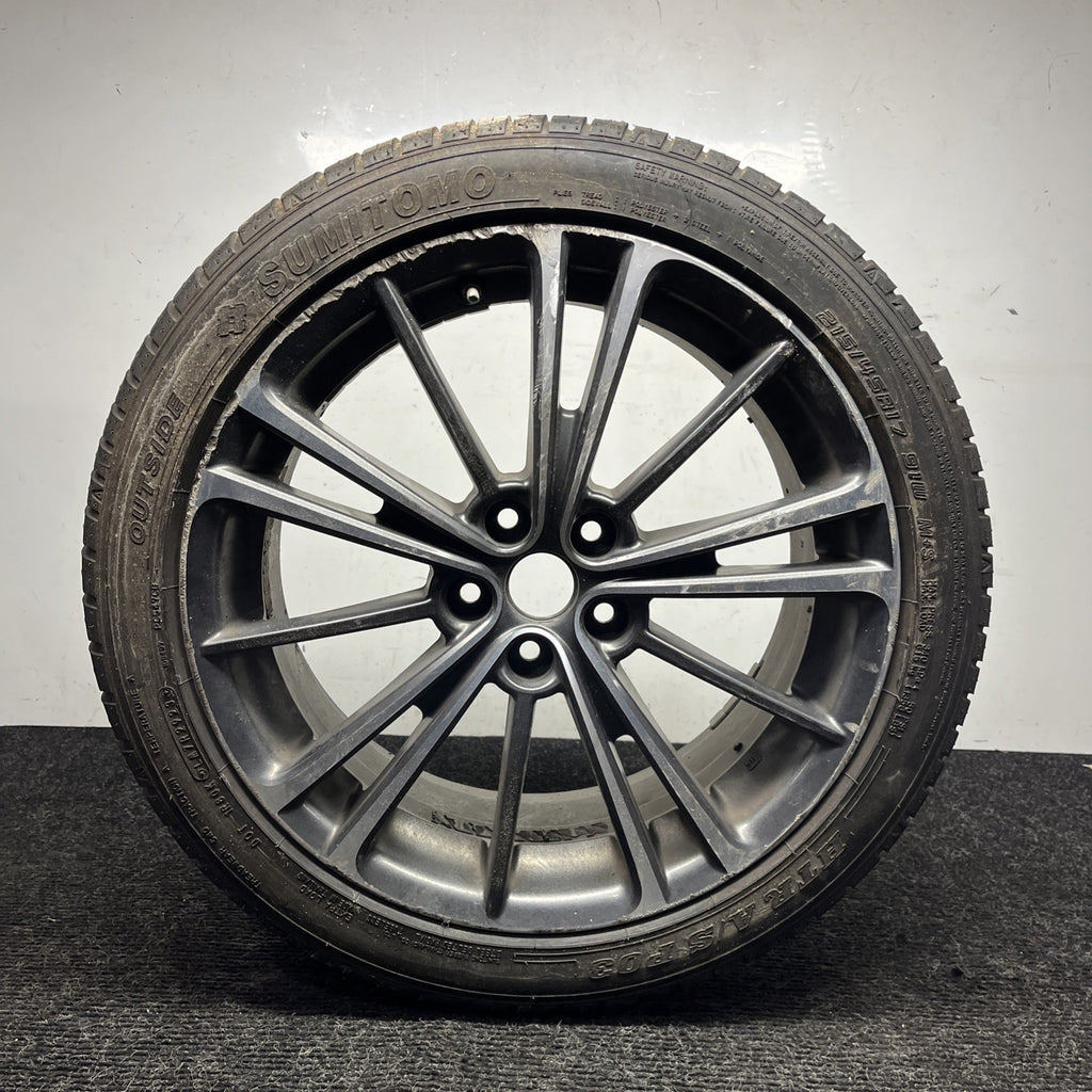 ☑️ 2013-2016 Scion FRS  17” Factory Rim 17x7 BLACK W/CHROME OEM 28111CA010