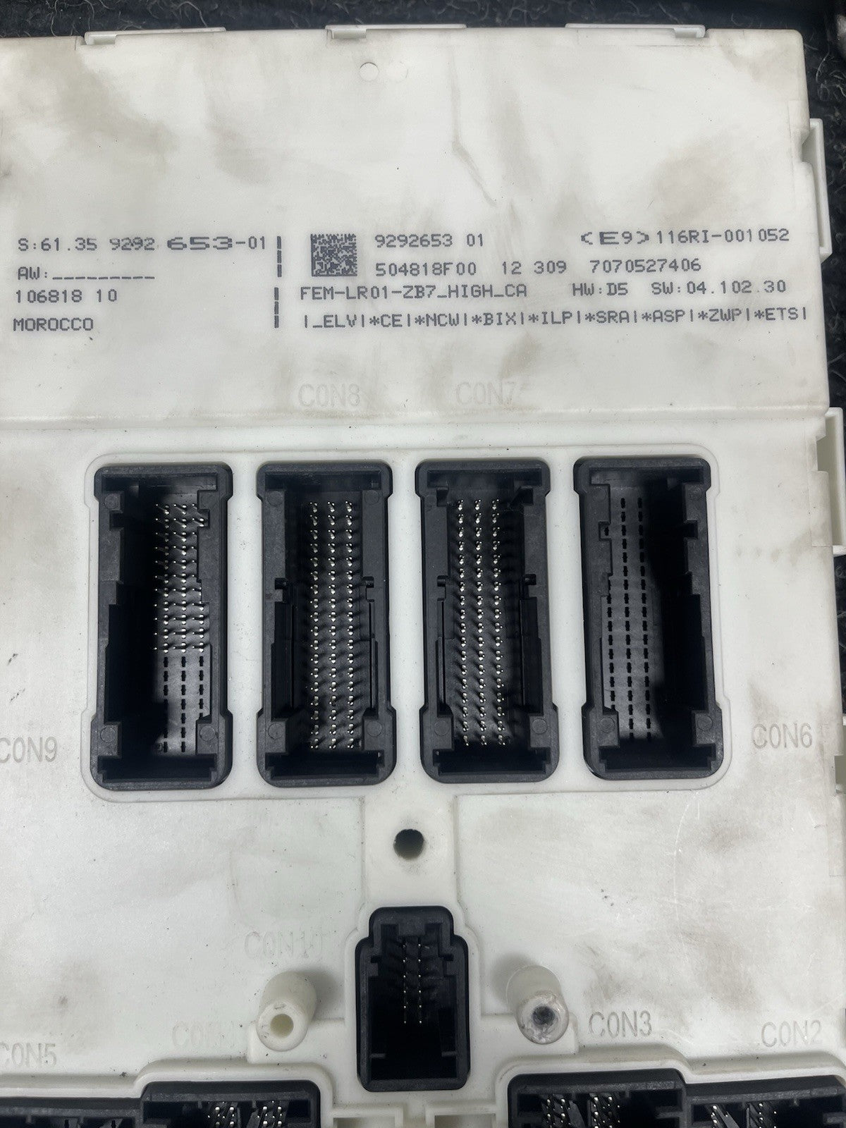 ☑️ BMW F22 F30 F32 F15 F16 M235i 335i N55 ENGINE ECU DME FEM IGNITION KEY SET
