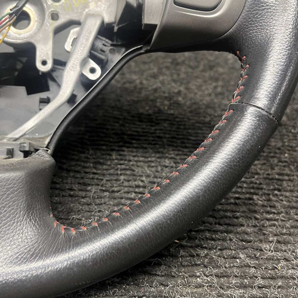 ☑️ 2008-2011 Subaru Impreza Black Rubber Steering Wheel w/ Cruise Control OEM