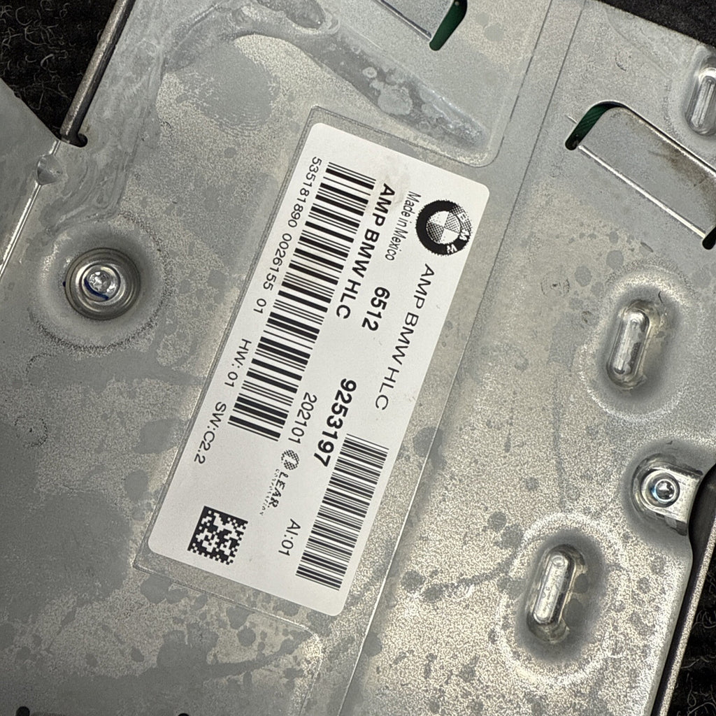 ☑️ 2012-2013 Bmw X5 Audio Hifi Amp Amplifier Control Module Computer 9253197
