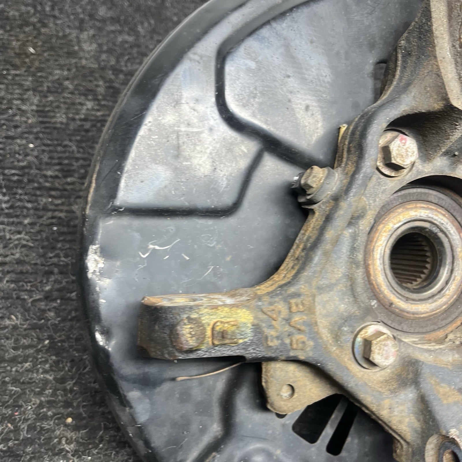 ☑️ 2015-2021 SUBARU WRX STI FRONT SUSPENSION RIGHT SIDE SPINDLE KNUCKLE HUB OEM