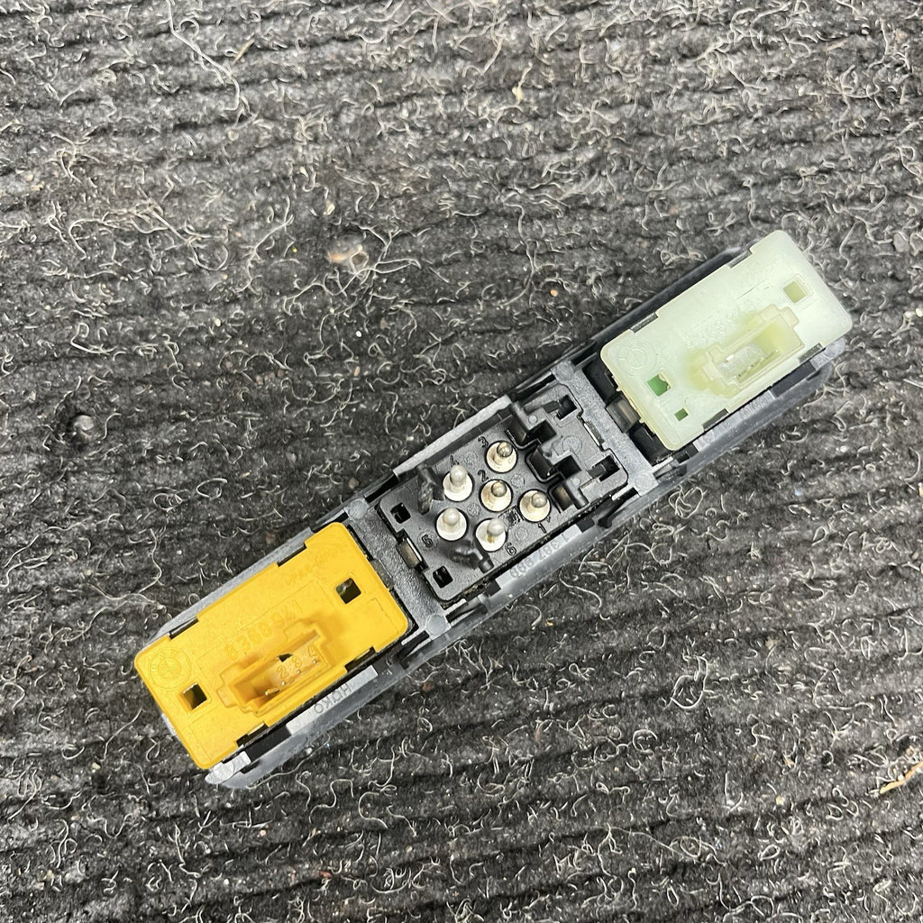 ☑️ OEM BMW 1387857 E36 Sedan Window Master Switch W/ Child Lock Driver Side M3