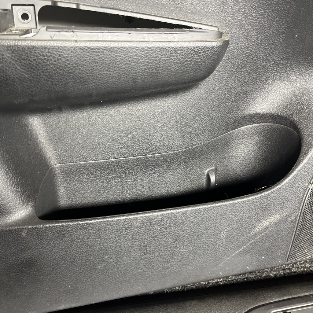 ☑️ 2011-2014 SUBARU IMPREZA WRX & STI DOOR PANELS DOOR CARDS BLACK/RED STITCHED