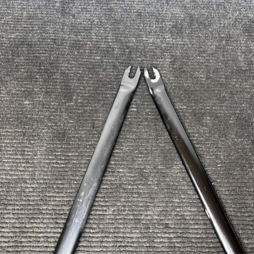 ☑️ BMW E90 E92 3 Series Hood Frame Support Strut Brace Pair Left & Right Set OEM