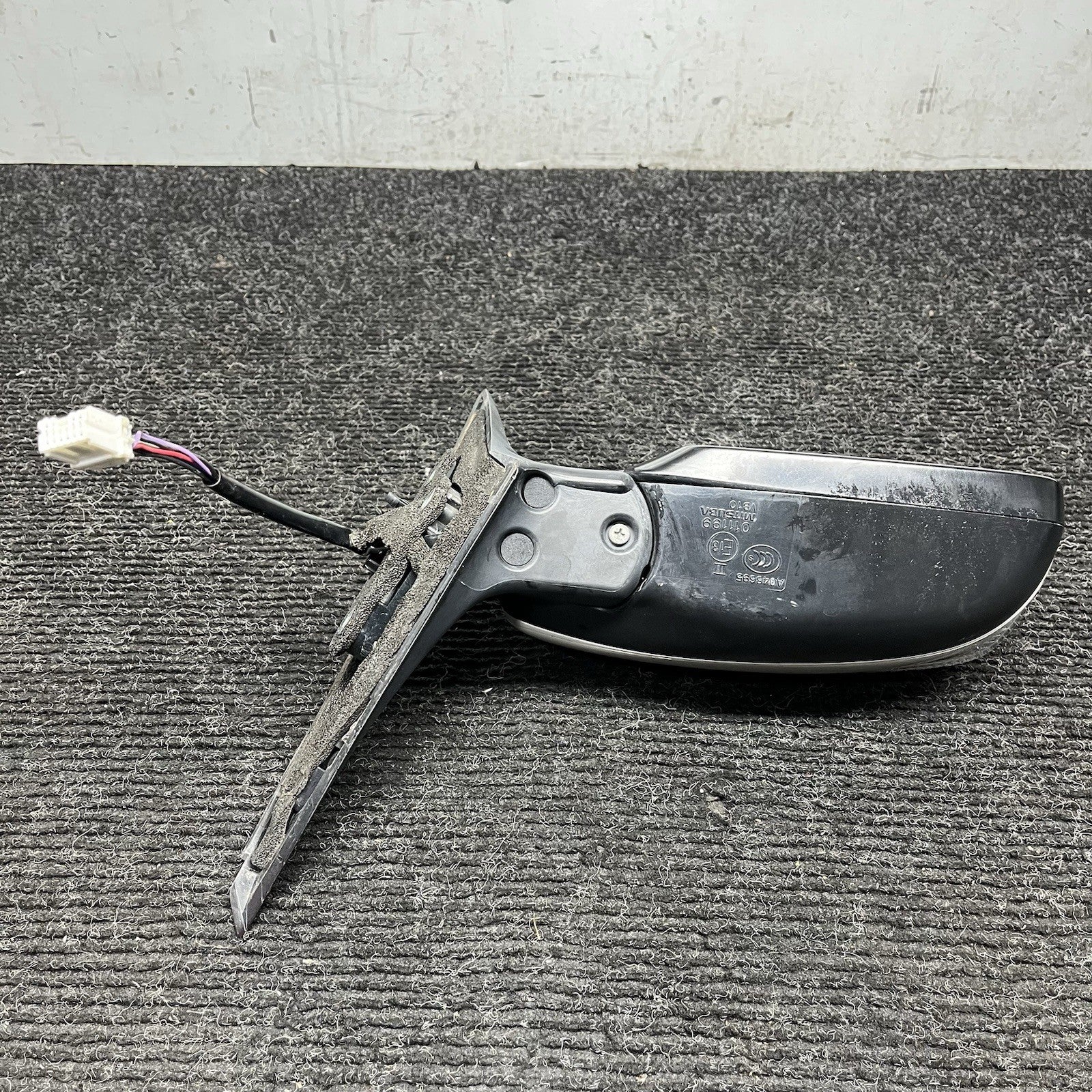 ☑️ 2008-2014 Subaru WRX STI RH Right Passenger Door Mirror DGM White OEM