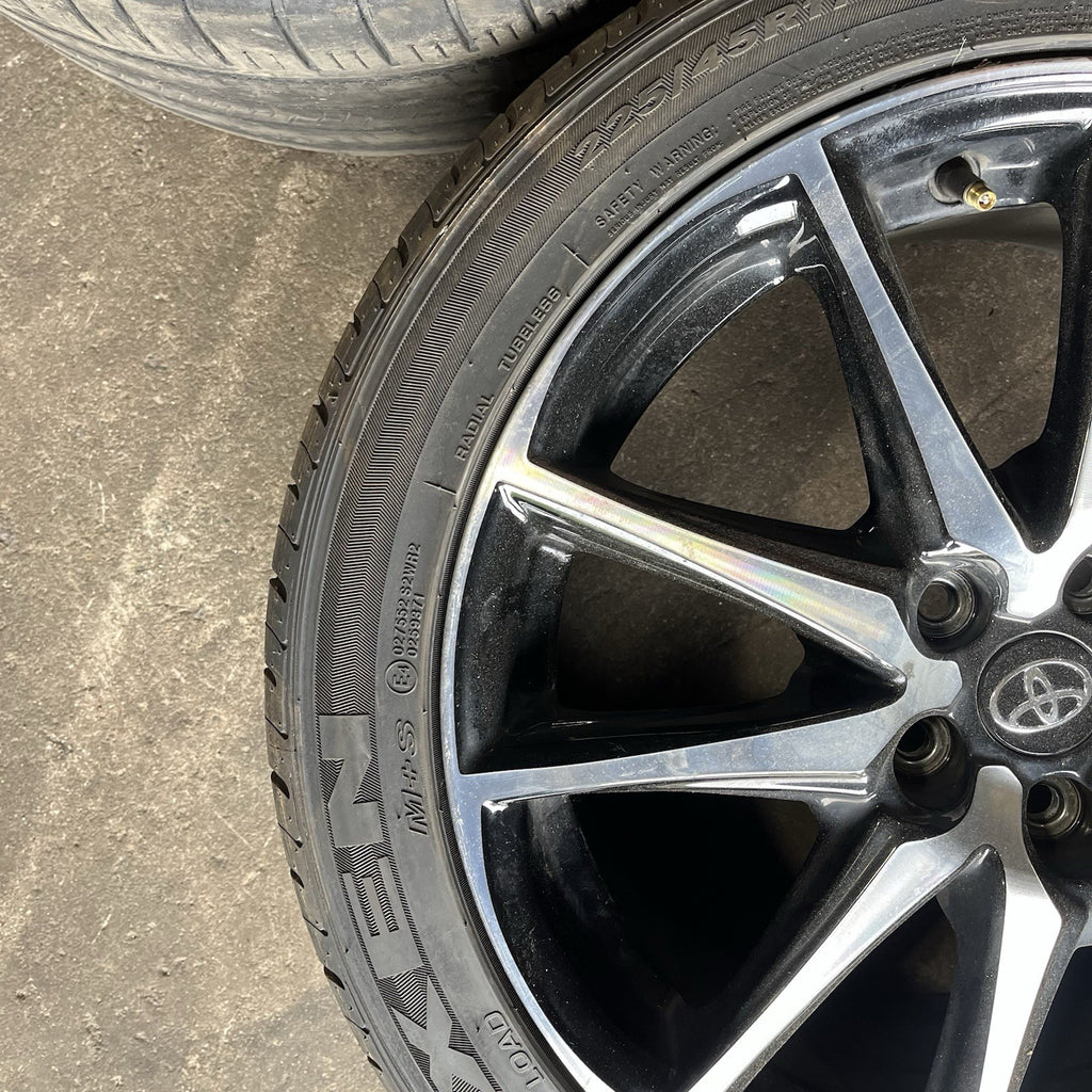 ☑️ 2022-26 Toyota GR86 Base Wheel Set Rim Tire 17” 17x7.5 +48 Offset Factory OEM