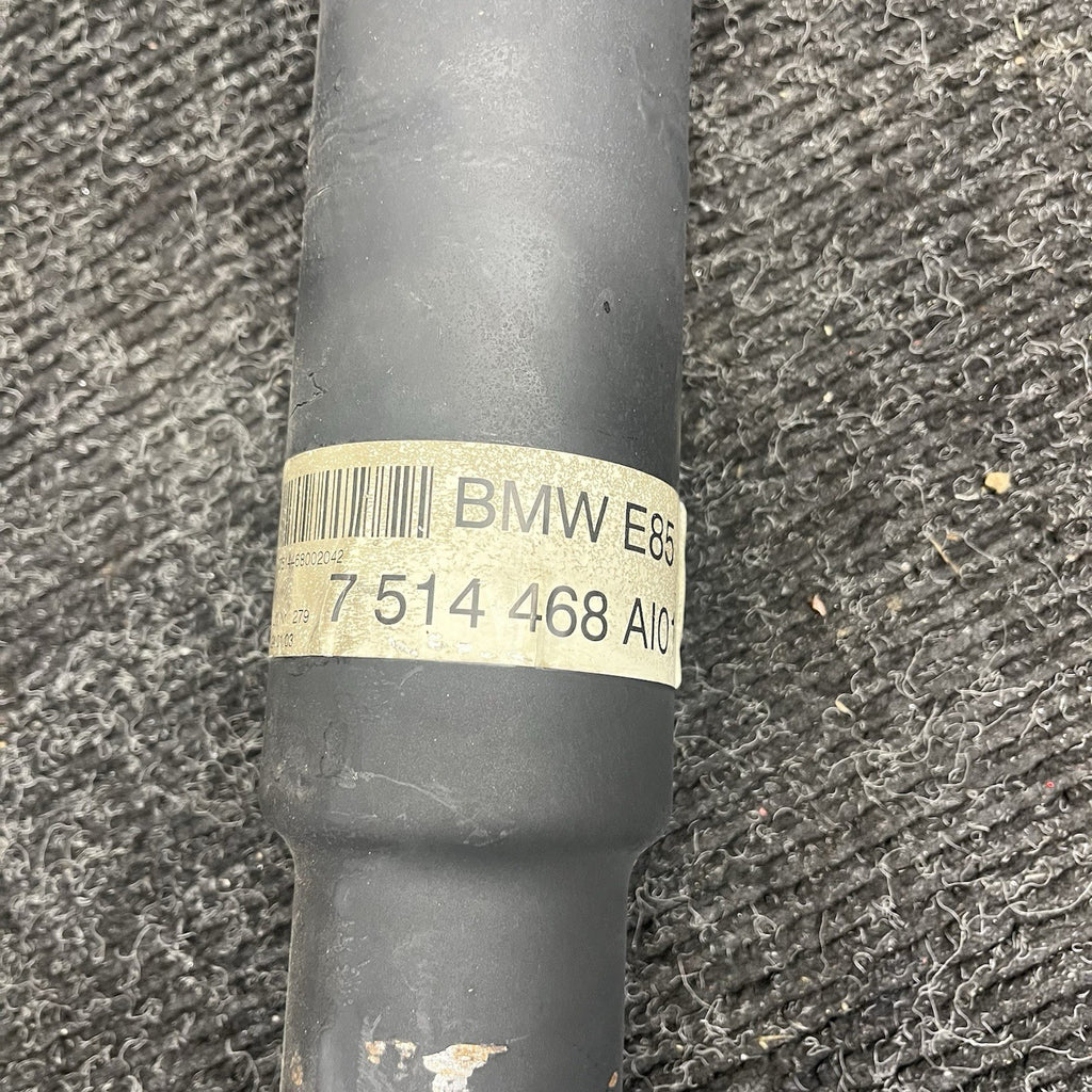 ☑️ 03-06 BMW E85 Z4 6 Speed Manual Transmission Driveshaft Propeller 1230M OEM