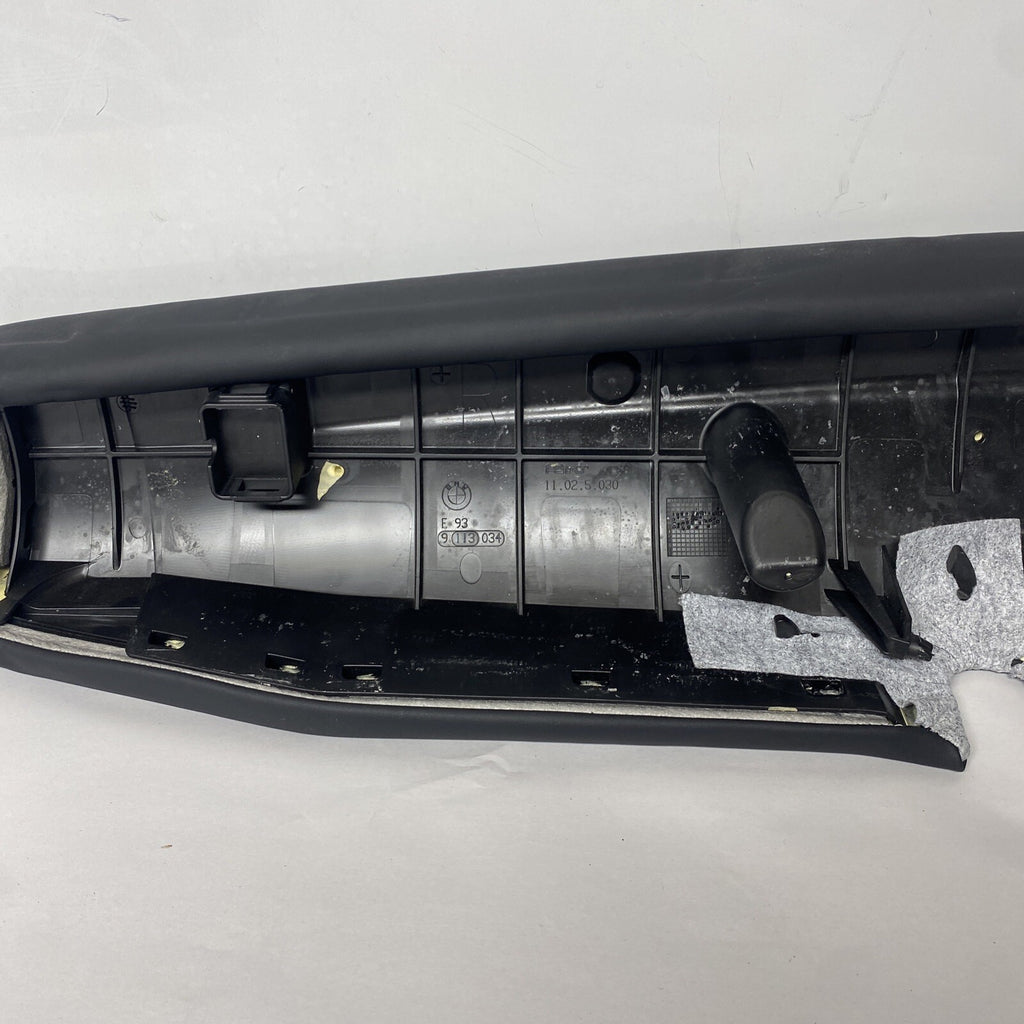 ☑️ BMW E93 LCI M3 3 SERIES REAR RIGHT SEAT BOLSTER 9113034