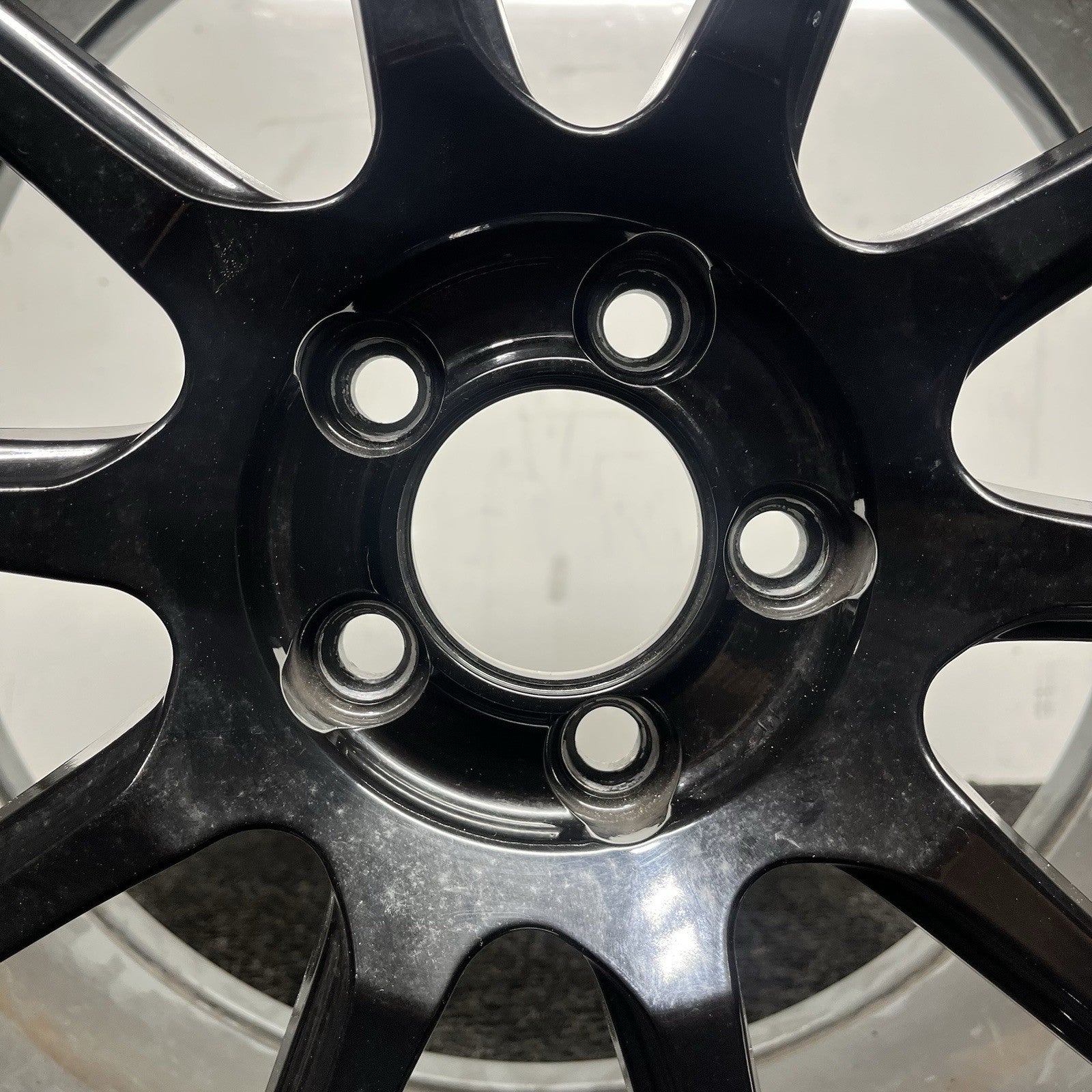 ☑️ 18X9.5 Enkei TS10 Wheel/Rim Gloss Black 5x100 Inset 45