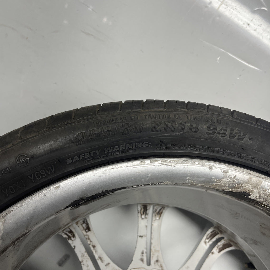 ☑️ 00-06 Bmw E46 3 Series Style 135 18" ZHP Style Alloy Wheel Tire Oem 255/35/18
