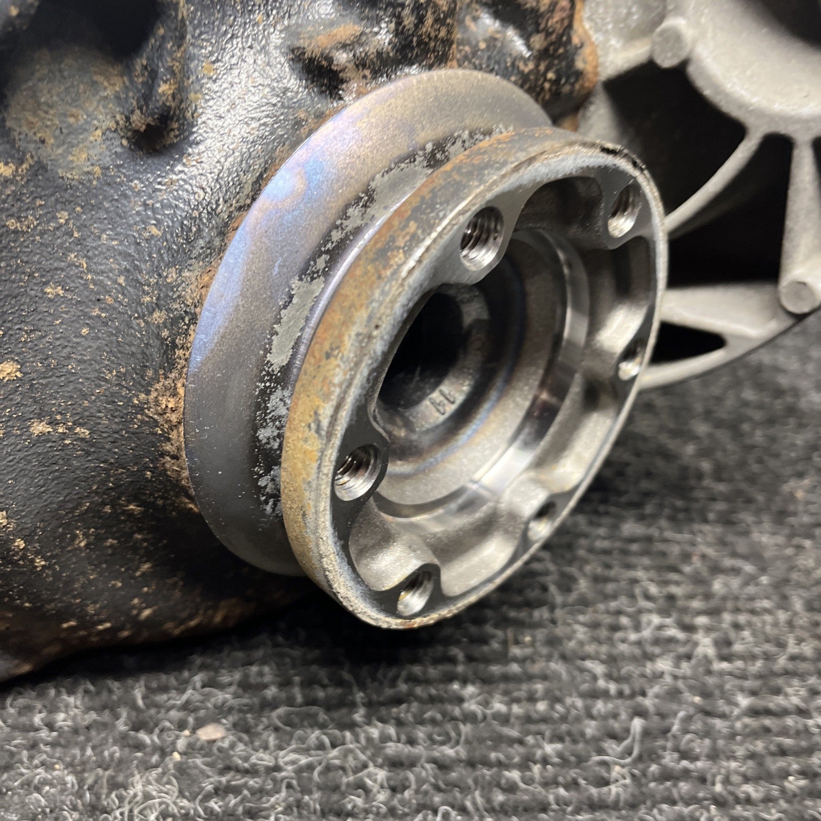☑️ 07-13 BMW E82 E90 E92 REAR AUTOMATIC AXLE DIFFERENTIAL CARRIER RATIO 3.46 OEM