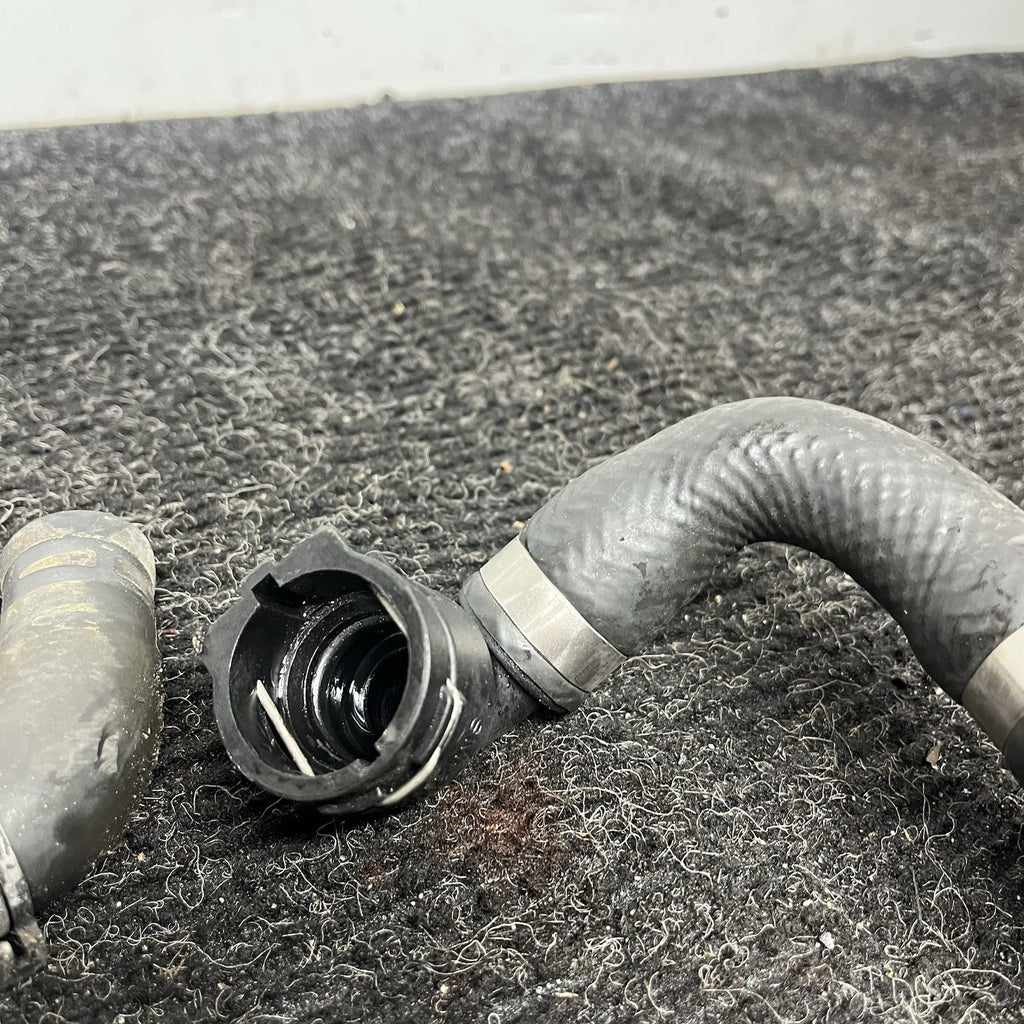 ☑️ 08-19 BMW E70 F15 X5 Engine Radiator Coolant Water Hose Line Set OEM