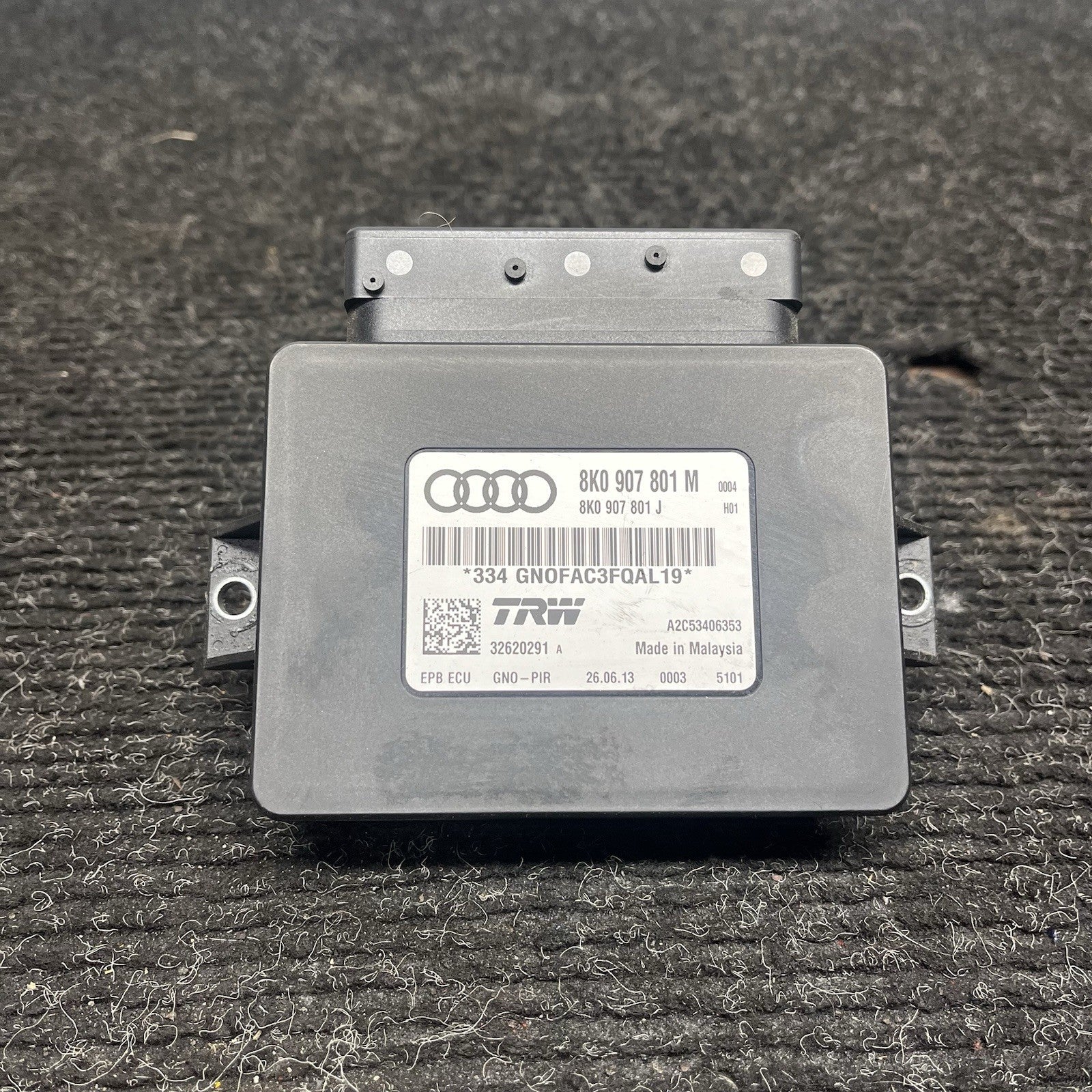 ☑️ 2014-2017 AUDI A5 COUPE B8 - Parking Brake Control Module 8K0907801M