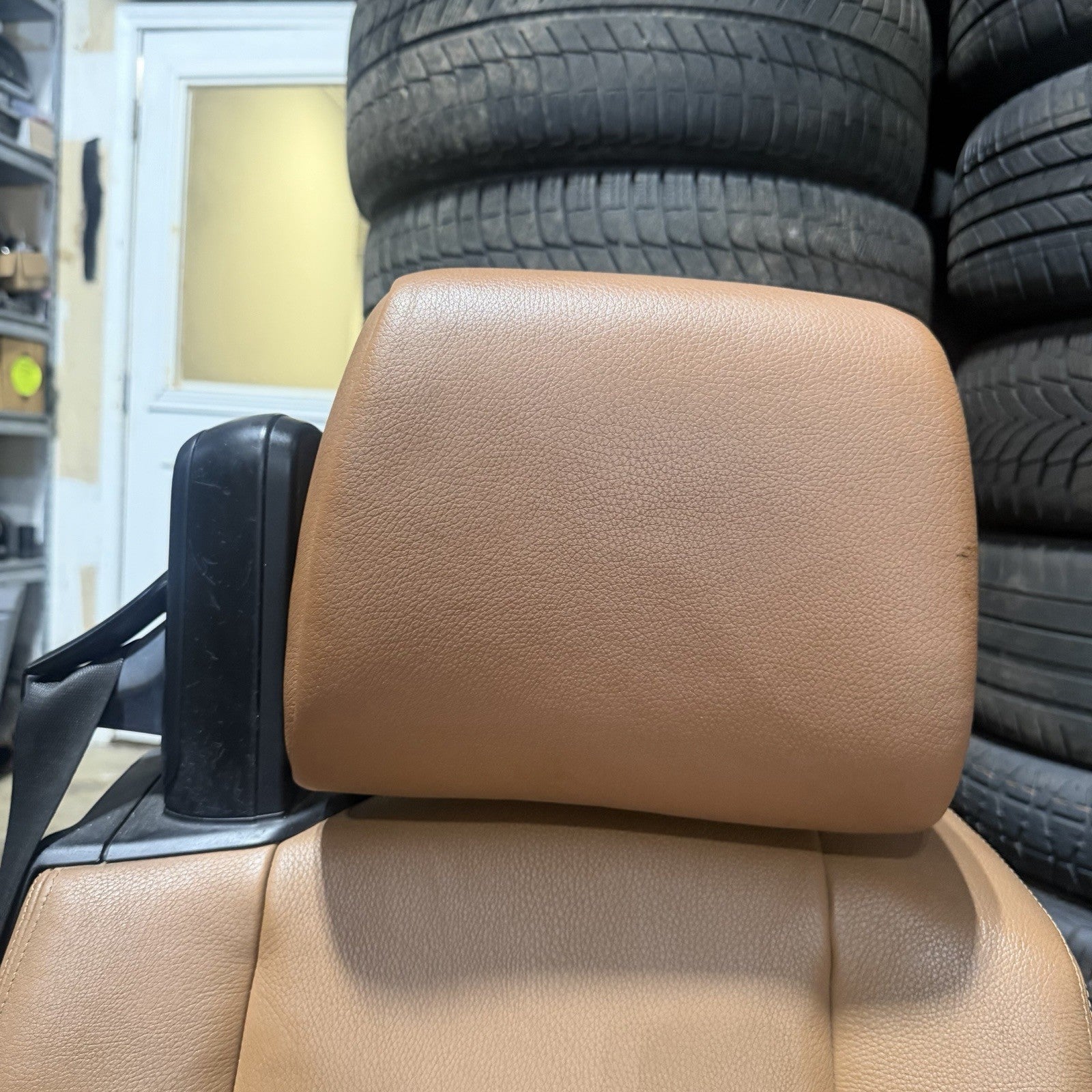 ☑️ 07-13 BMW E93 335 Convertible OEM Saddle Brown Interior Seats Complete Heated