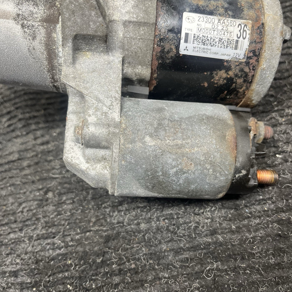 2008-14 Subaru Impreza WRX Starter Motor - Manual Trans 