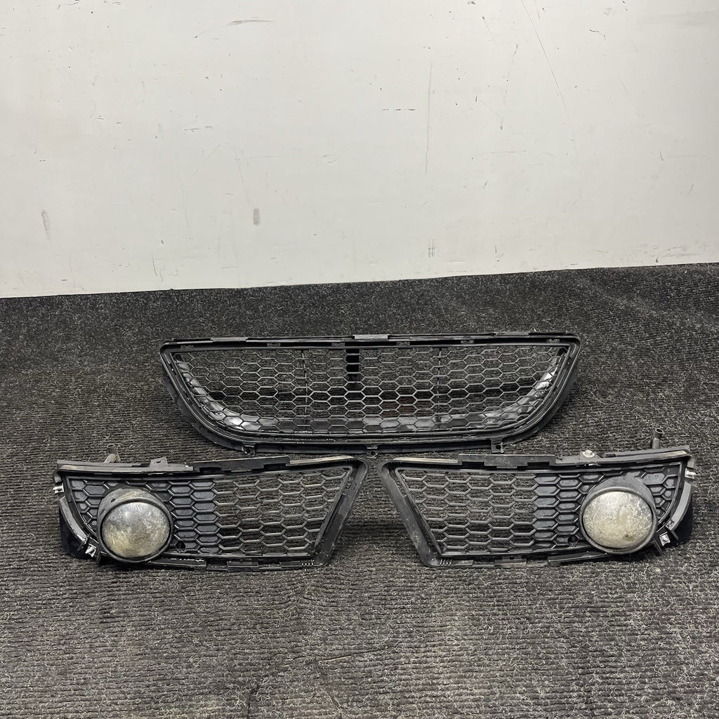 ☑️ 09-11 BMW 335I LOWER END FOG LIGHT GRILL GRILLE SET SEDAN M-SPORT