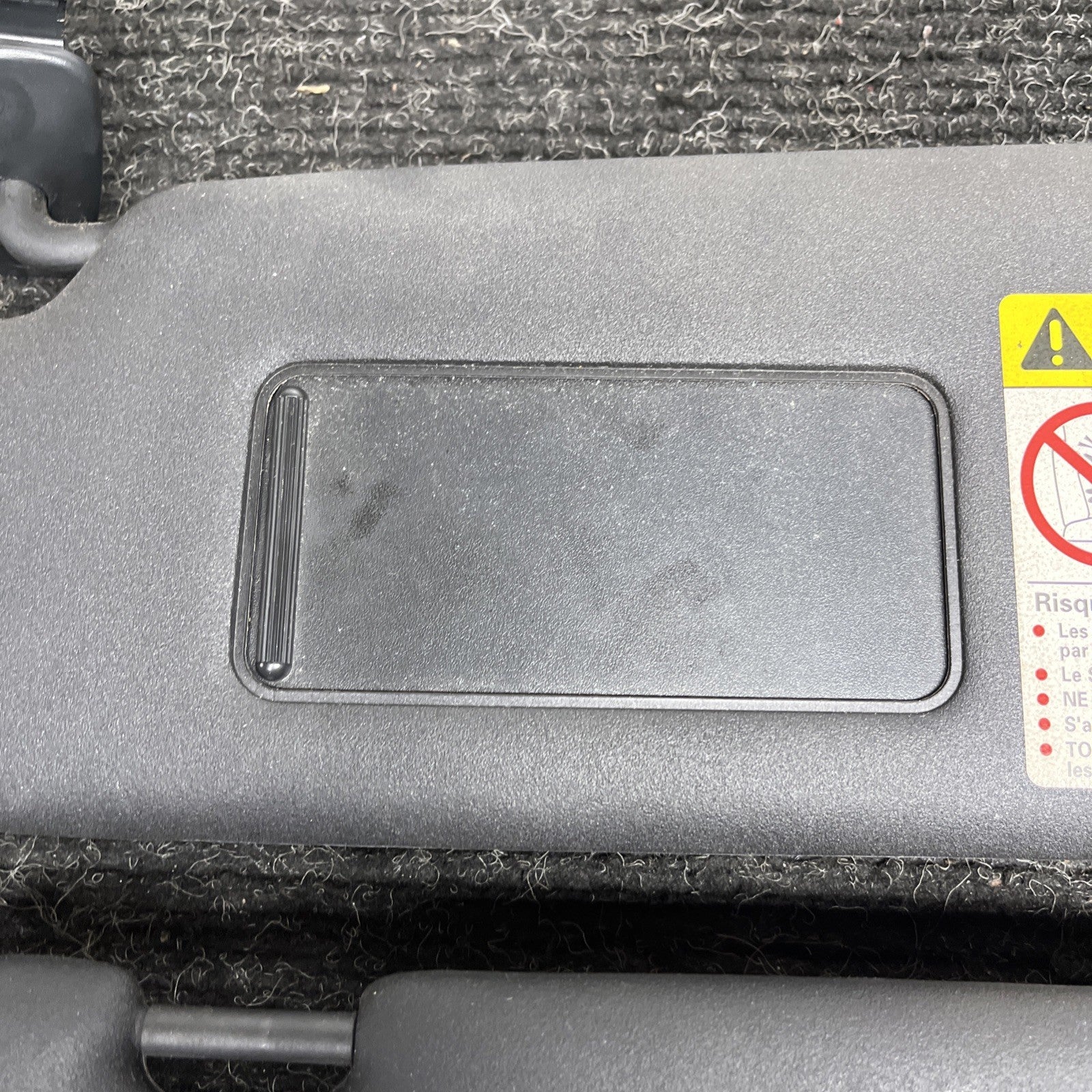 ☑️ 2003-2009 Audi A4 Interior Overhead Left Right Illuminated Sun Visor OEM Set