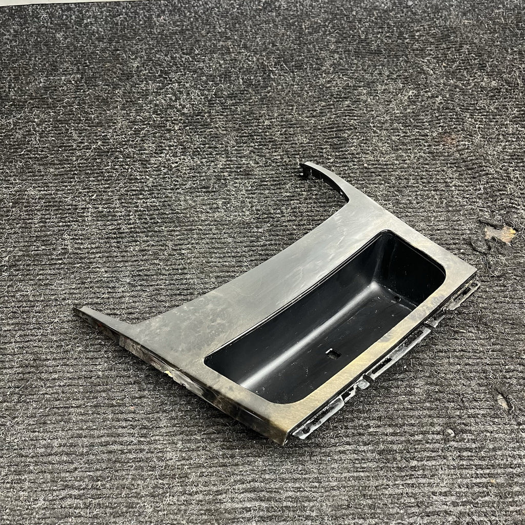 ☑️ 08-13 BMW E82 E88 128 135 Front Center Console Wood Cover Trim Panel Tray OEM