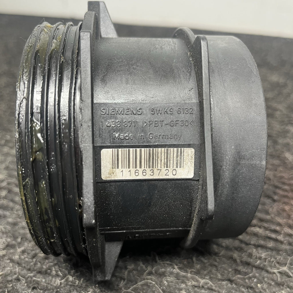 ☑️ 99-06 Bmw E46 E39 3/5 Series Engine Hot Film Mass Air Flow Sensor Meter Oem