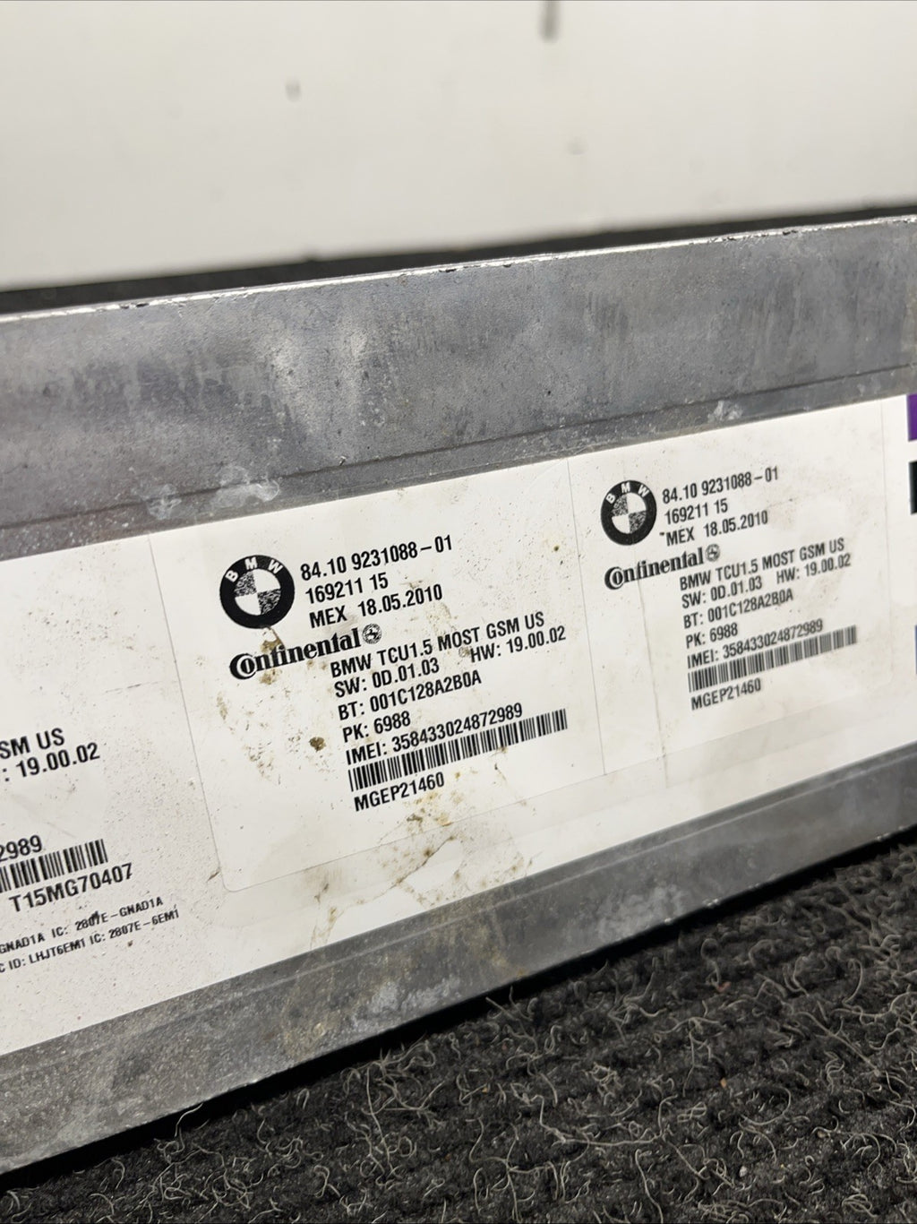 ☑️ OEM BMW E90 E92 E82 E60 E88 Bluetooth IBUS Telematic Control Module Unit TCU