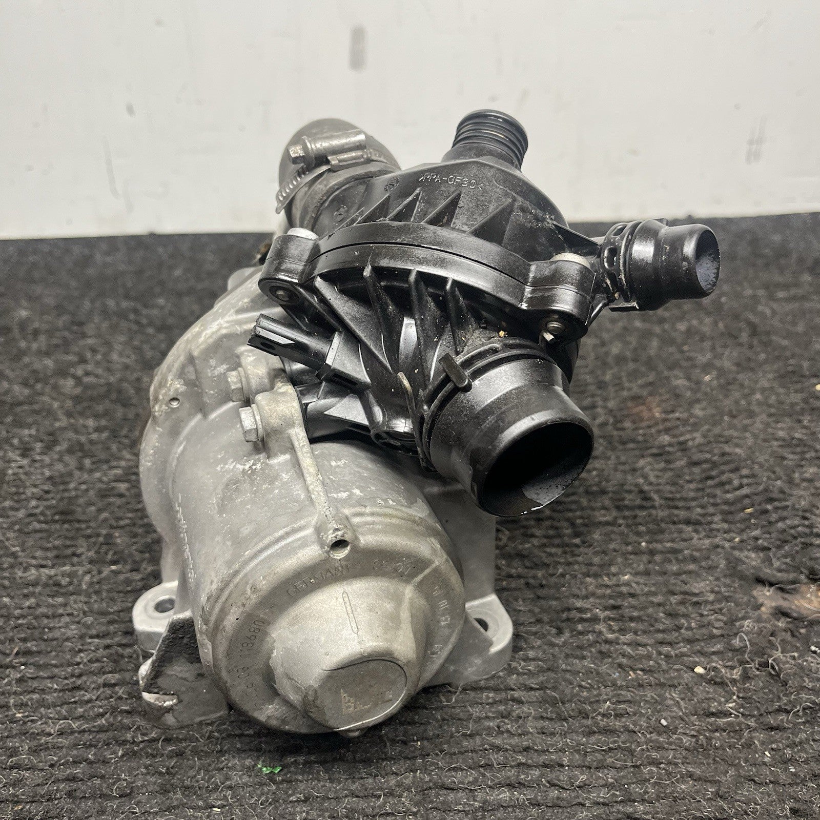 ☑️OEM BMW E82 E90 E92 F10 F13 N54 N55 Electric Water Pump W/ Thermostat 79K Mile