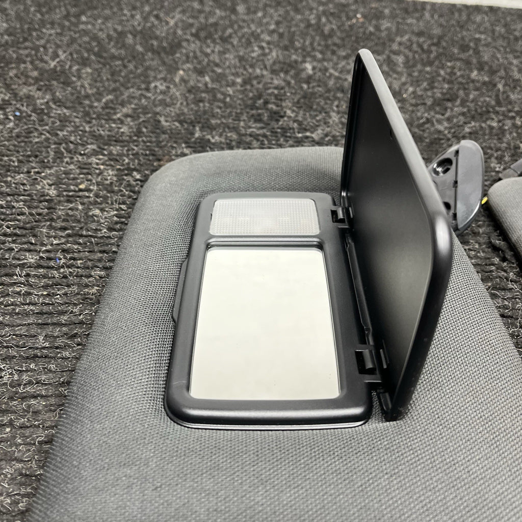 ☑️ 2015-2019 Subaru WRX STI Left Driver Passenger Right Sun Visor Pair OEM 15-19