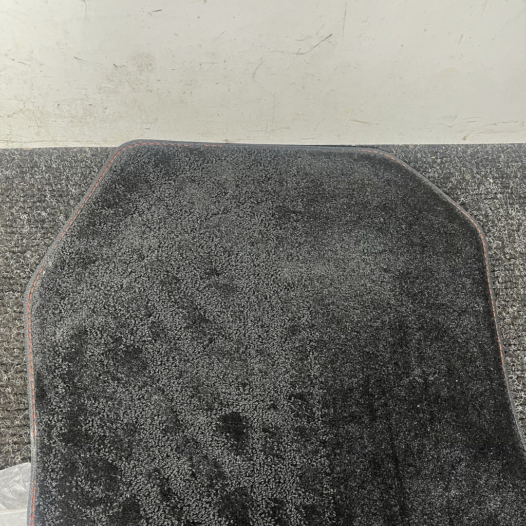 ☑️ 2022-2025 Subaru BRZ OEM Black Carpeted Floor Mats Red Stitching Brand New