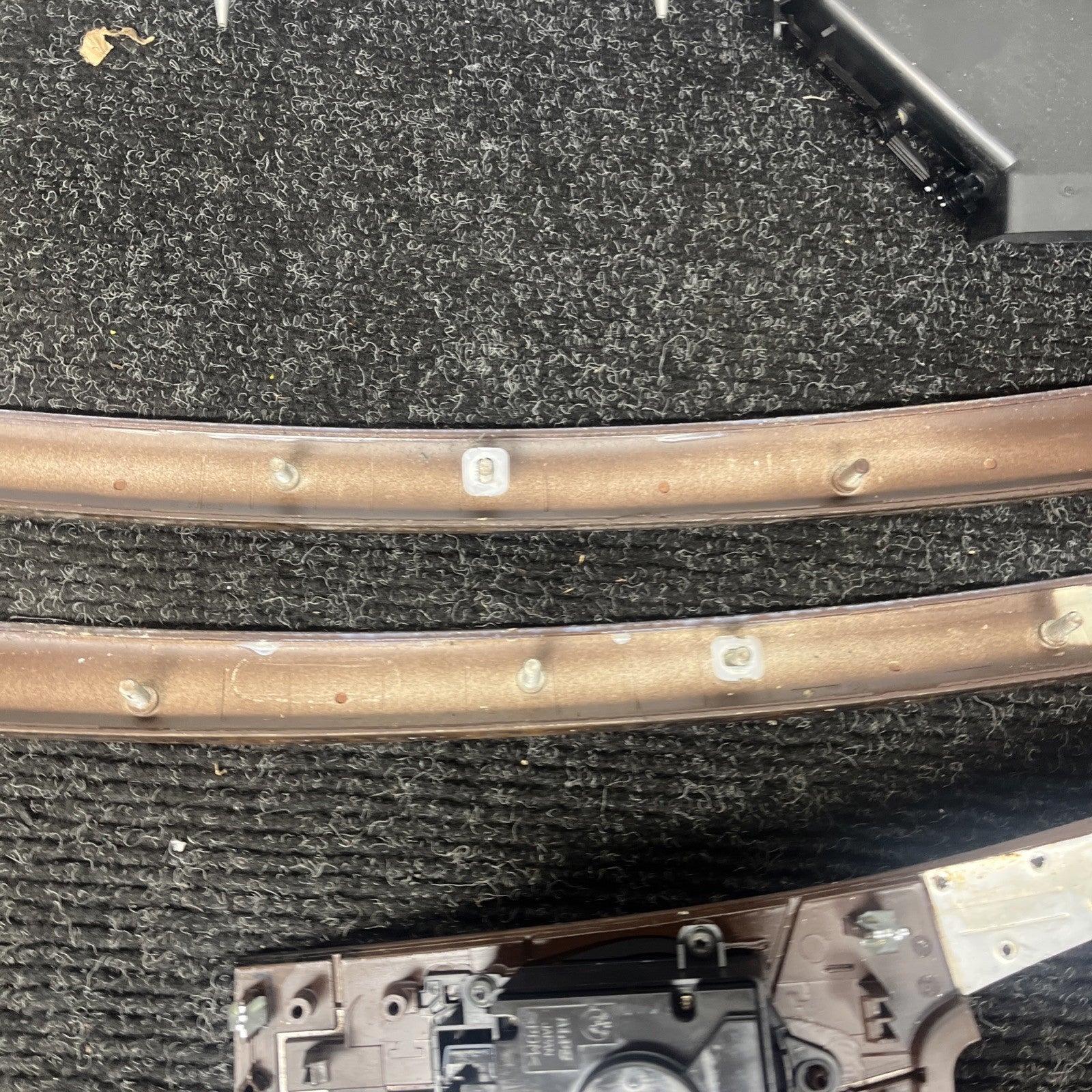 ☑️ 06-11 BMW 3 SERIES E90 SEDAN INTERIOR CONSOLE DOOR DASH TRIM SET WOOD