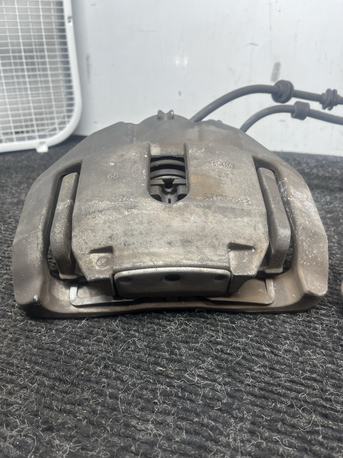 ☑️ 06-11 E90 E91 E92 E93 E84 335 Z4 BMW 335i Front Brake Caliper Set OEM