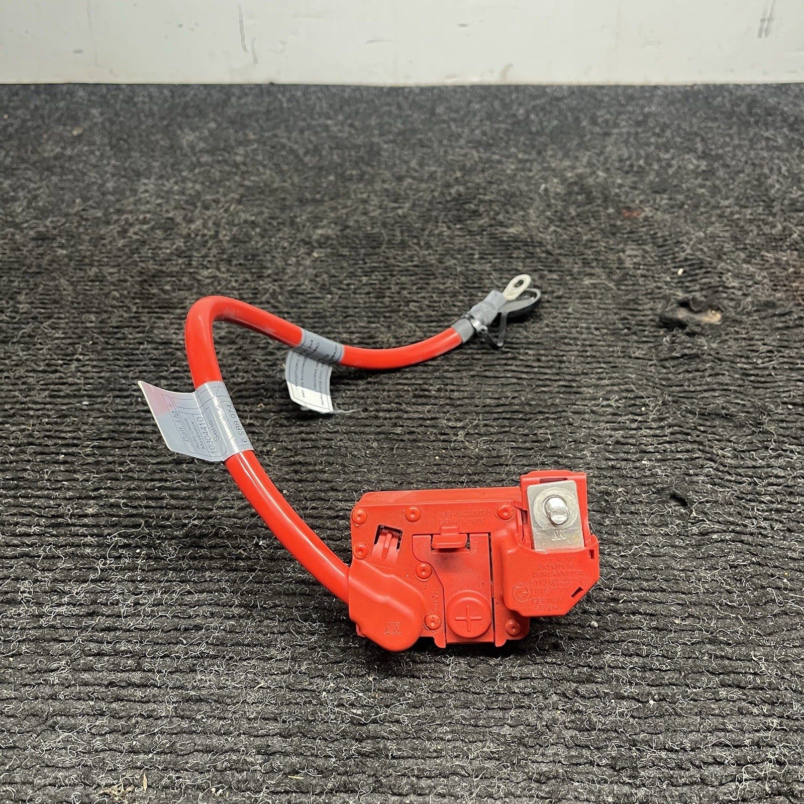 ☑️ 06-13 OEM BMW E82 E90 E92 E88 Battery Plus Pole Terminal Positive Red Cable