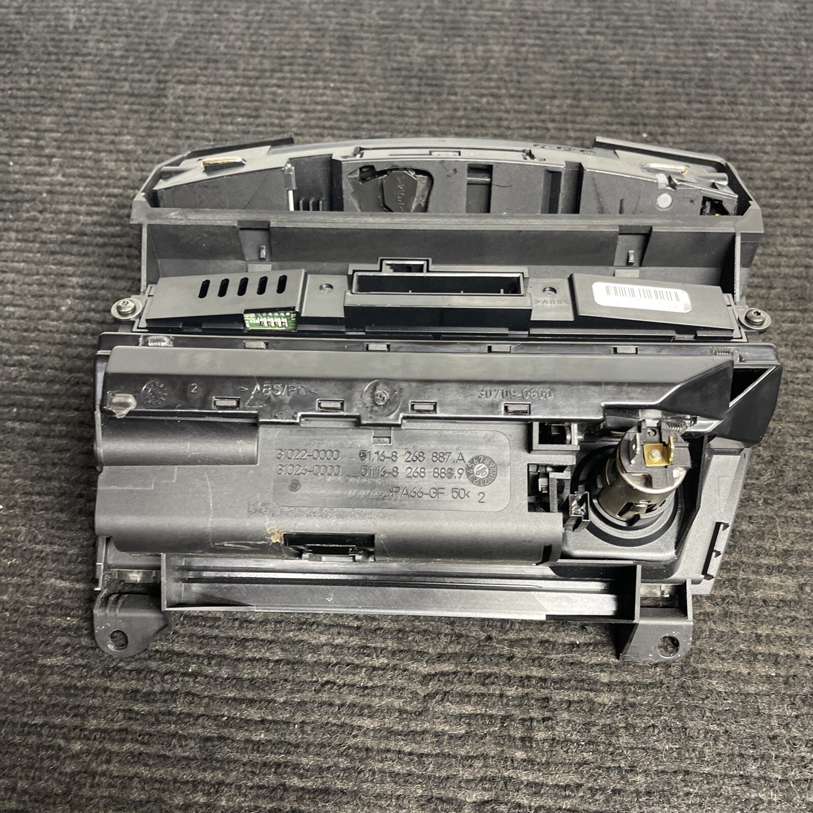 ☑️ BMW OEM E46 M3 FRONT ASH TRAY CONVERTIBLE TOP SPORT DSC BUTTON