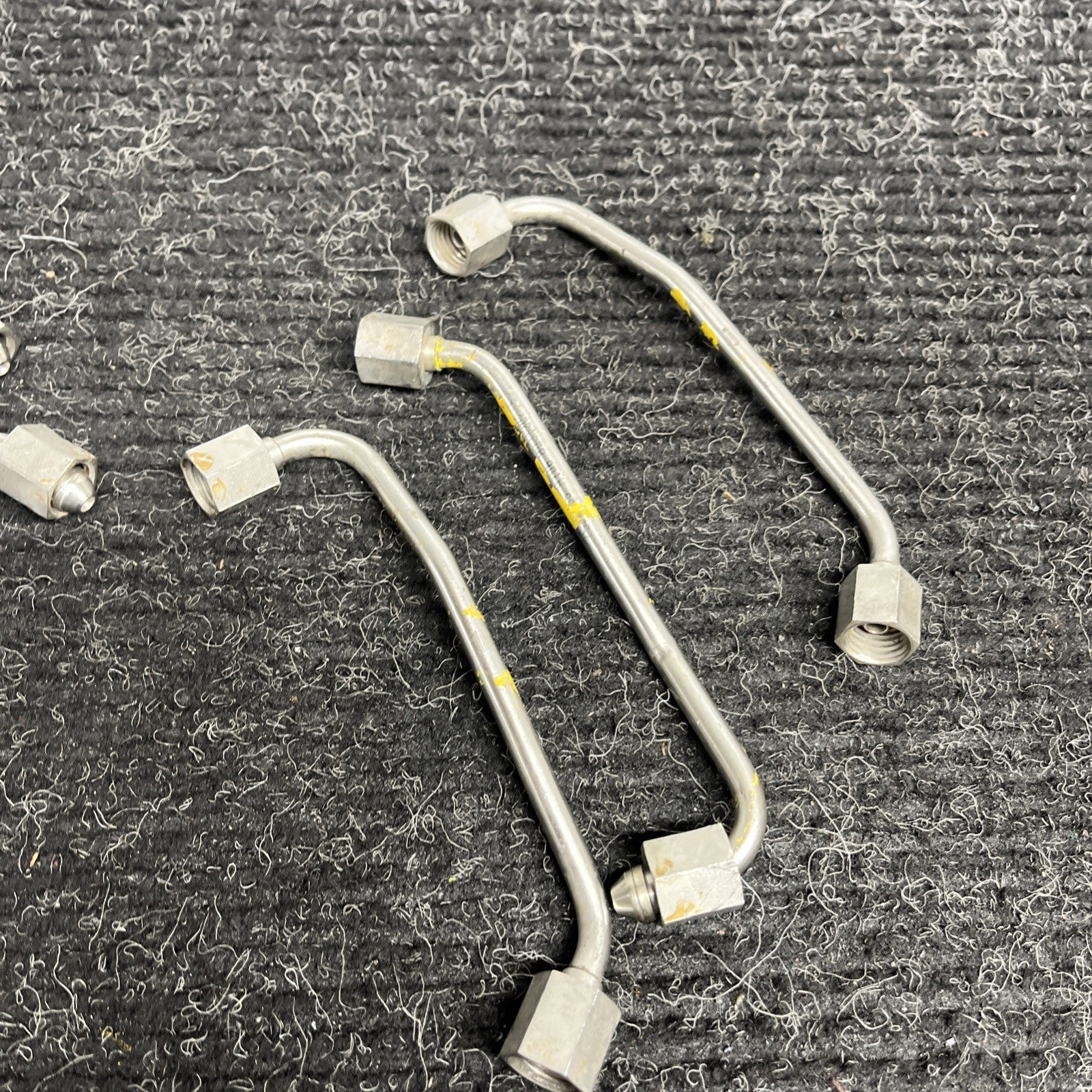 ☑️ 07-13 BMW N54 135i 335i 535i HIGH PRESSURE FUEL INJECTOR LINES PIPE SET OEM