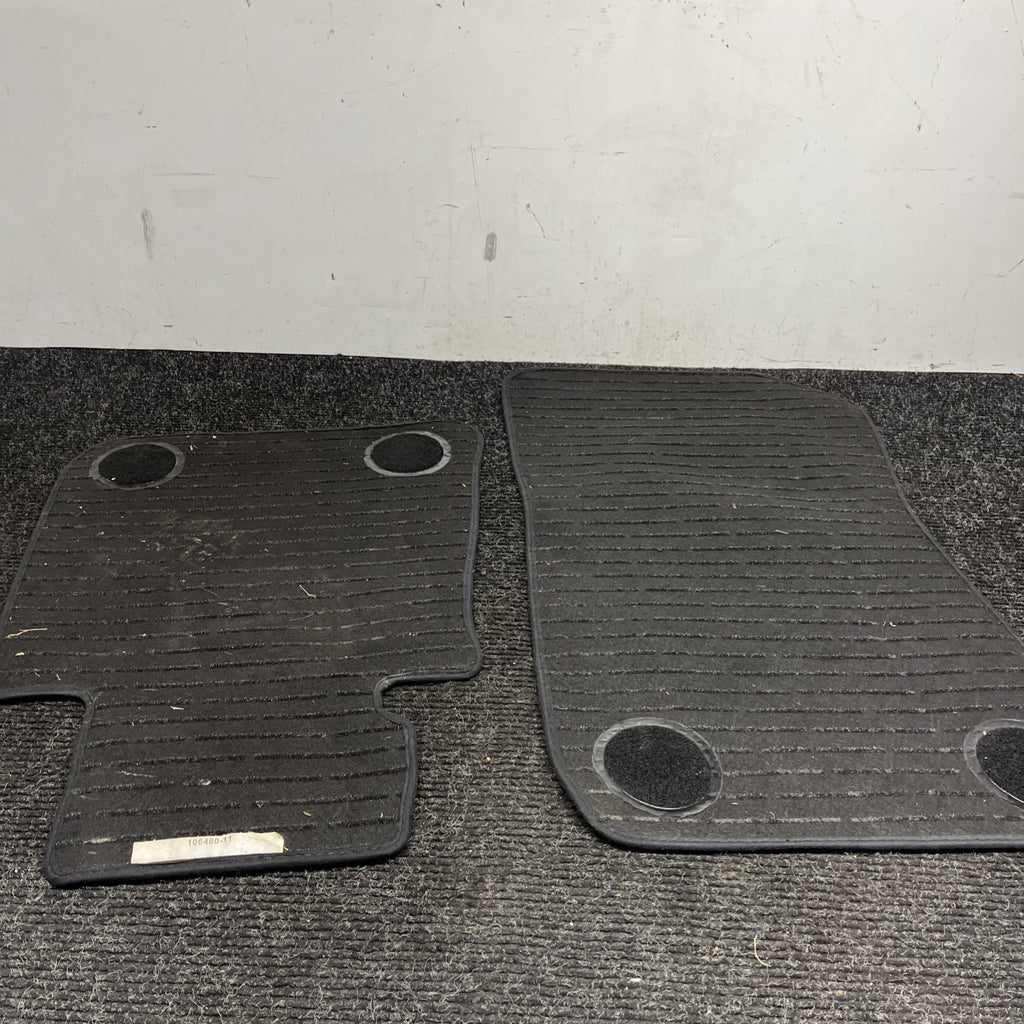☑️ Bmw Black Floor Mats Set Part Number 106480-11 OEM 3 And 5 Series