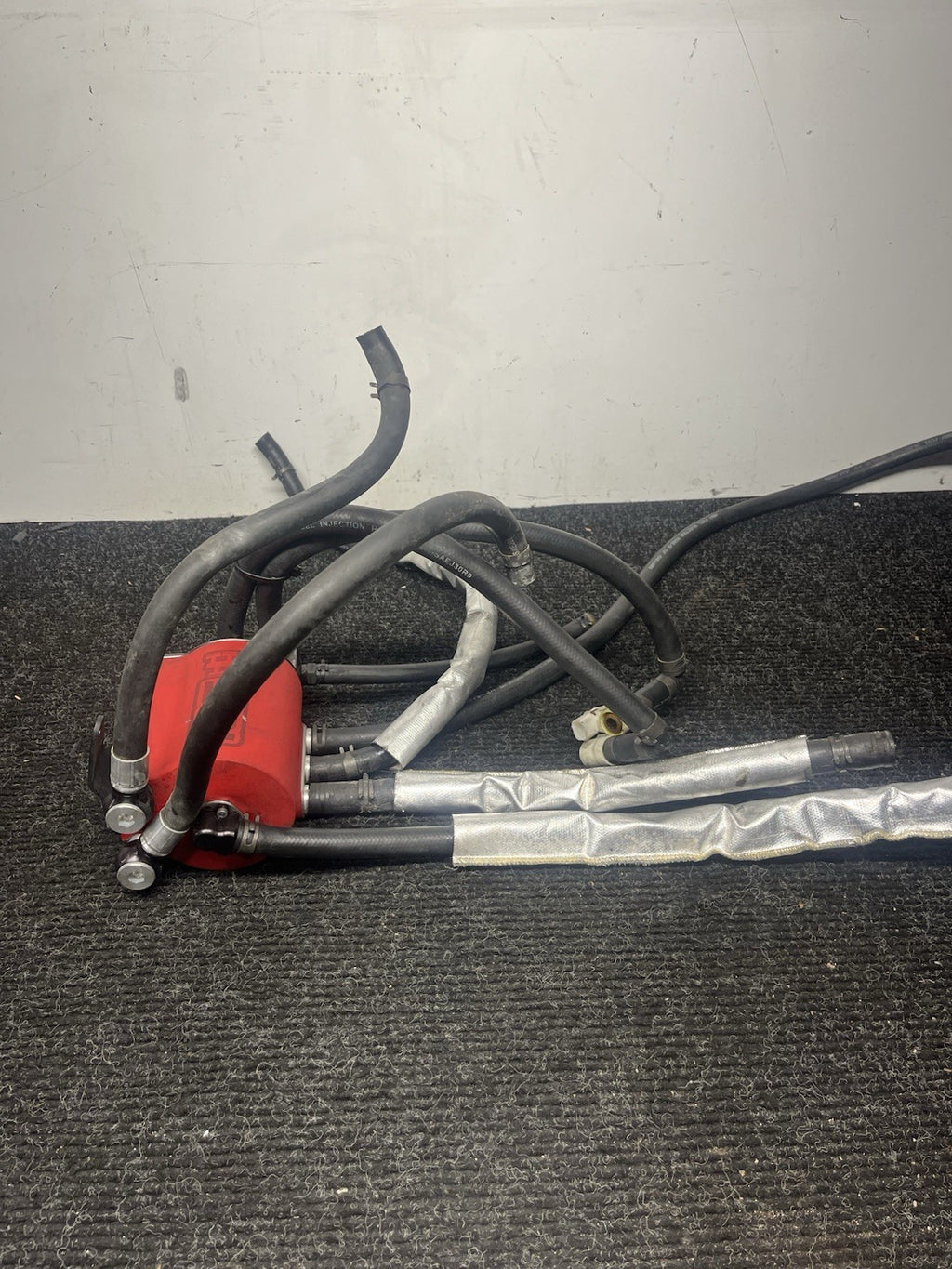☑️ IAG Performance Air Oil Separator AOS for Subaru WRX 2015-21 - Red