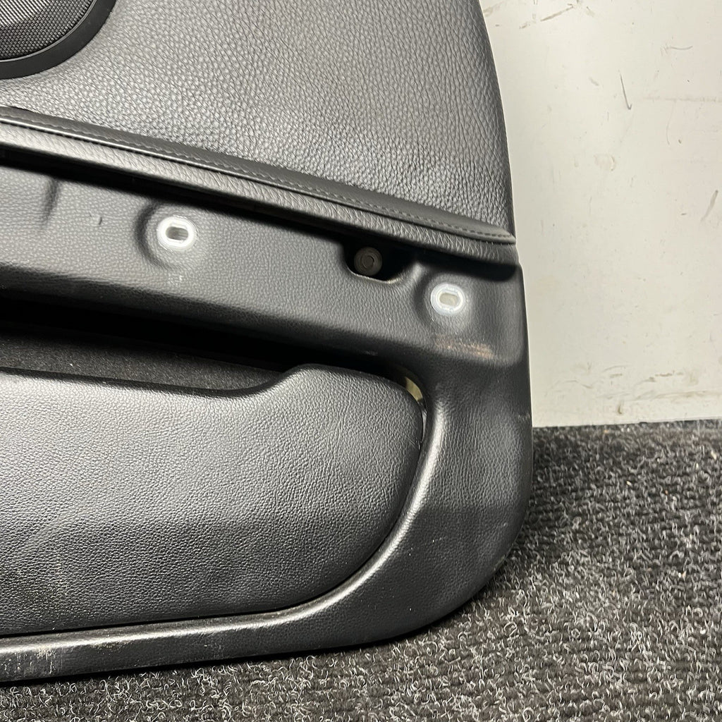 ☑️ 07-13 BMW E92 E93 3 Series Left Driver Side Door Panel Card Black OEM