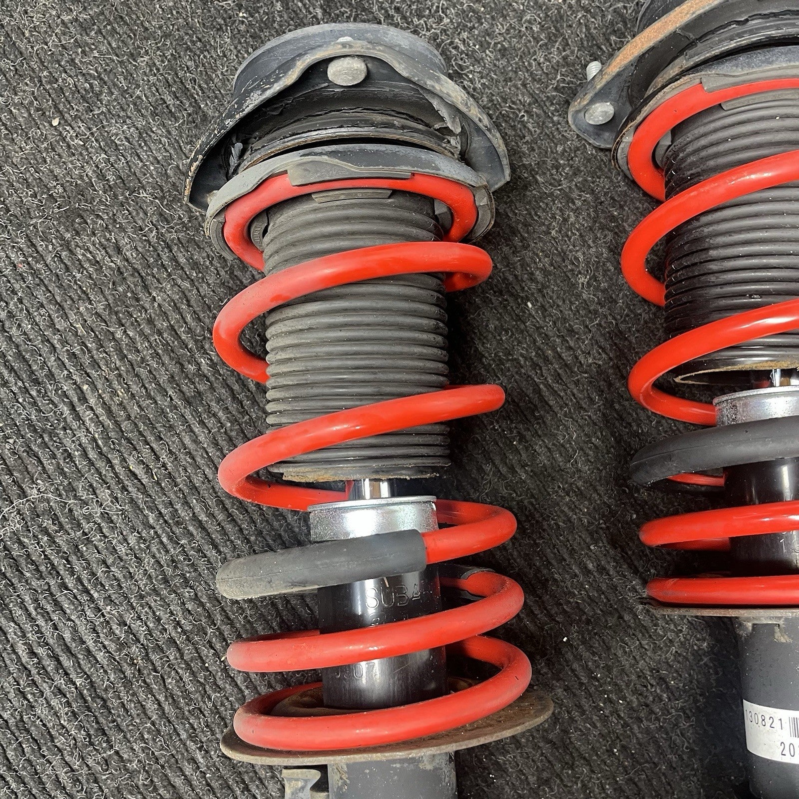 ☑️ 13-20 Subaru BRZ Scion FR-S 86 OEM Shock Struts Absorbers / SPORTLINE Springs