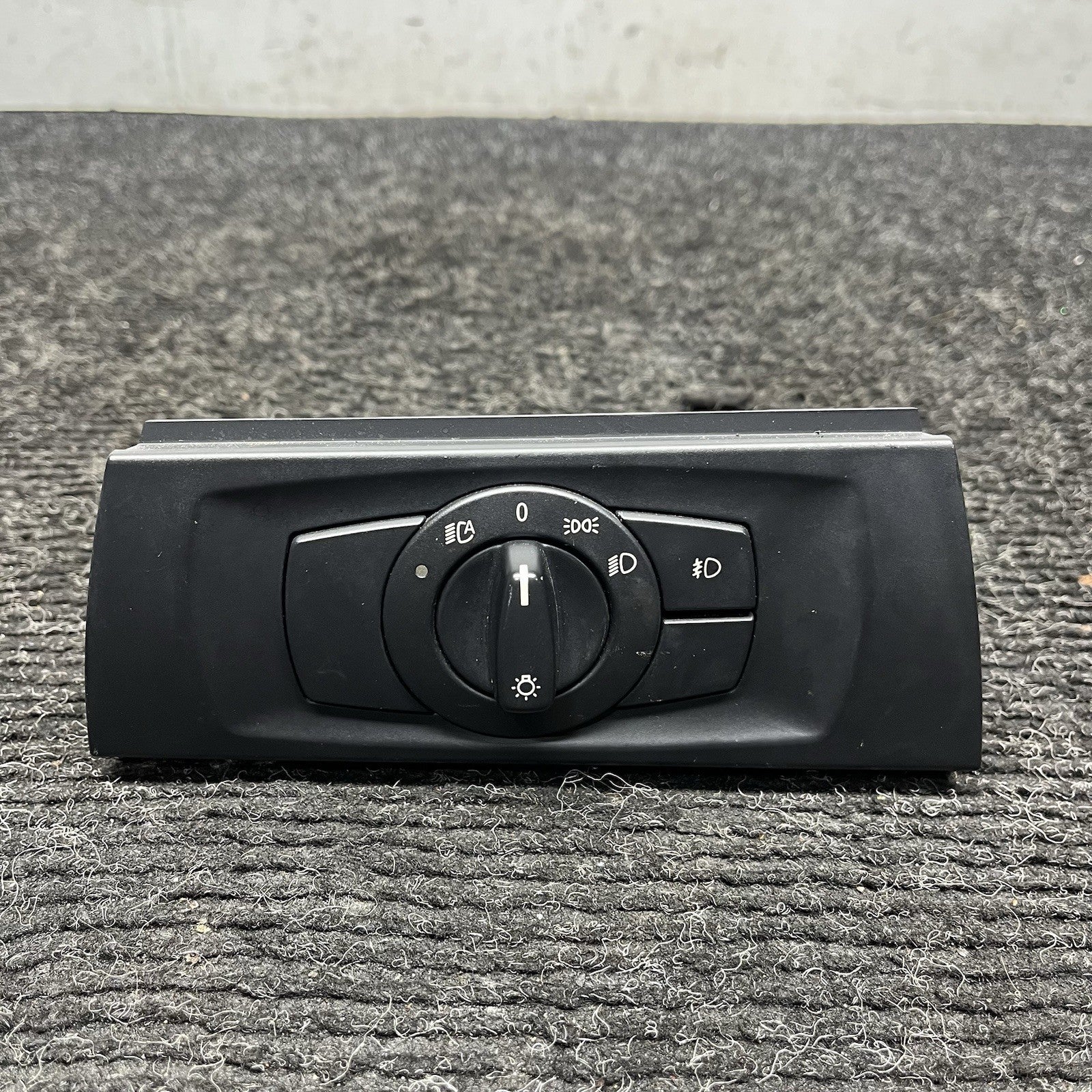 ☑️ 07-13 OEM BMW E92 E93 328 335 Headlight Switch Control Panel Light BLACK