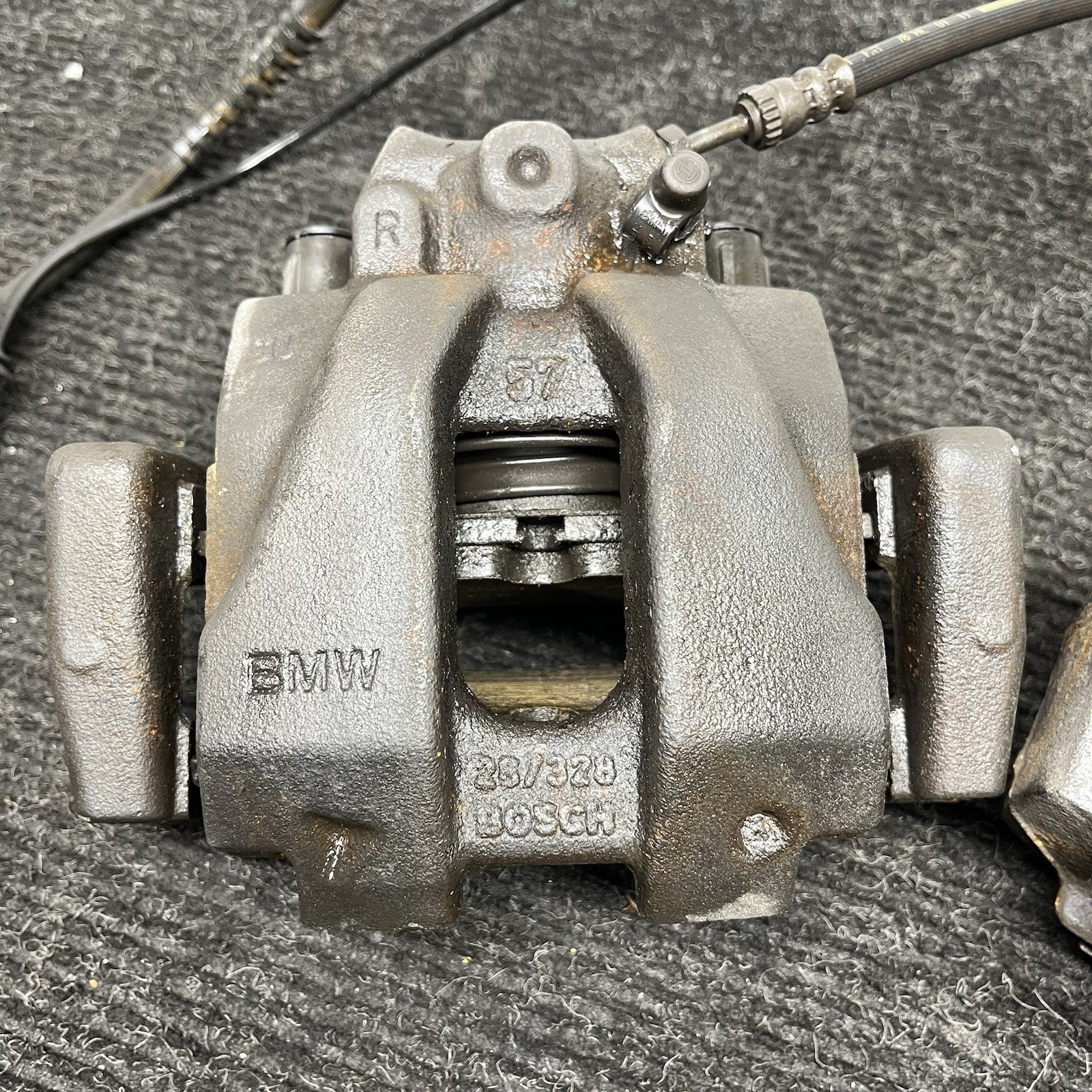 ☑️11-17 OEM BMW F25 X3 Front Right Left Driver Passenger Brake Calipers Disc SET