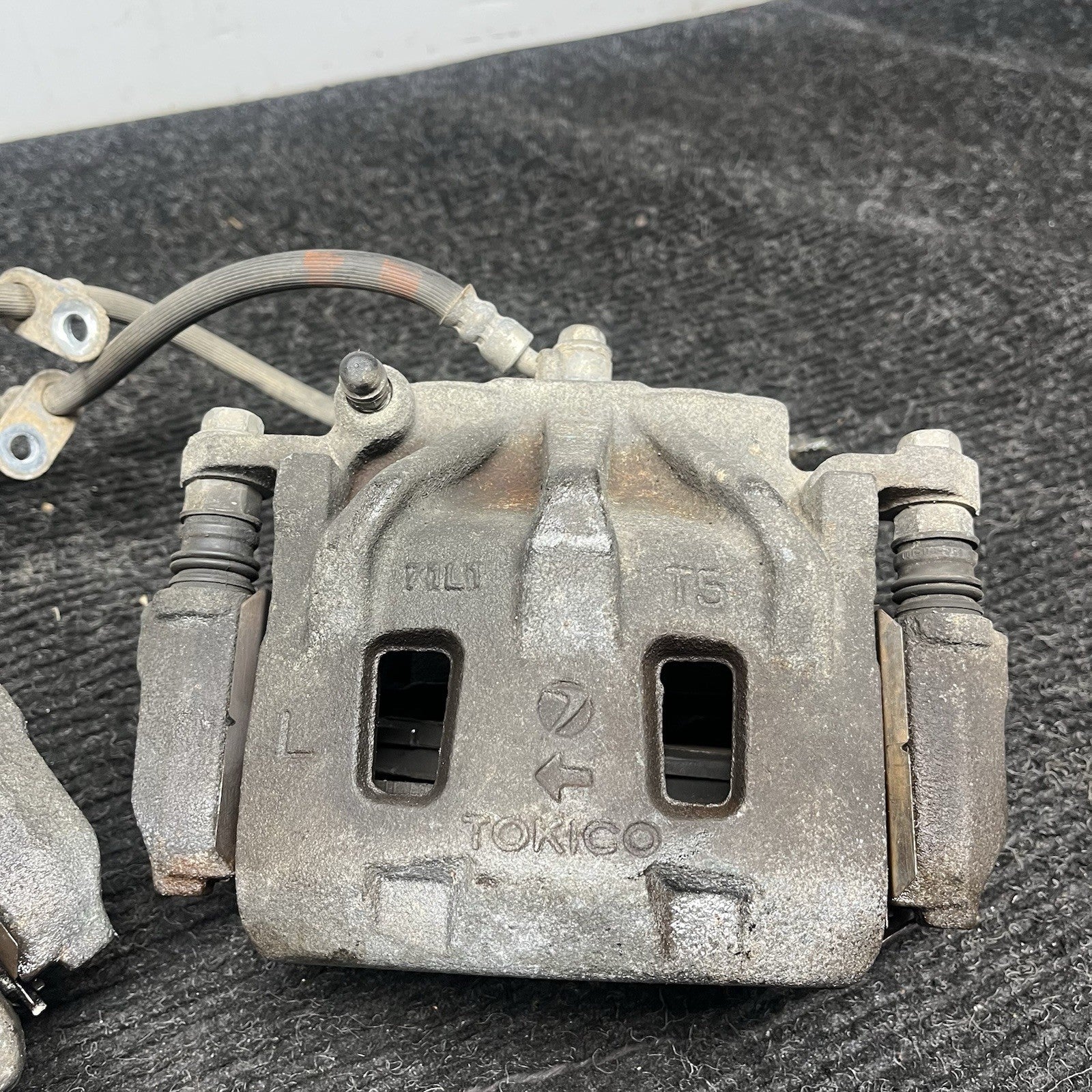 ☑️ 2015-2021 Subaru WRX OEM 2 Piston Front Brake Calipers 26292AG040 26292AG050
