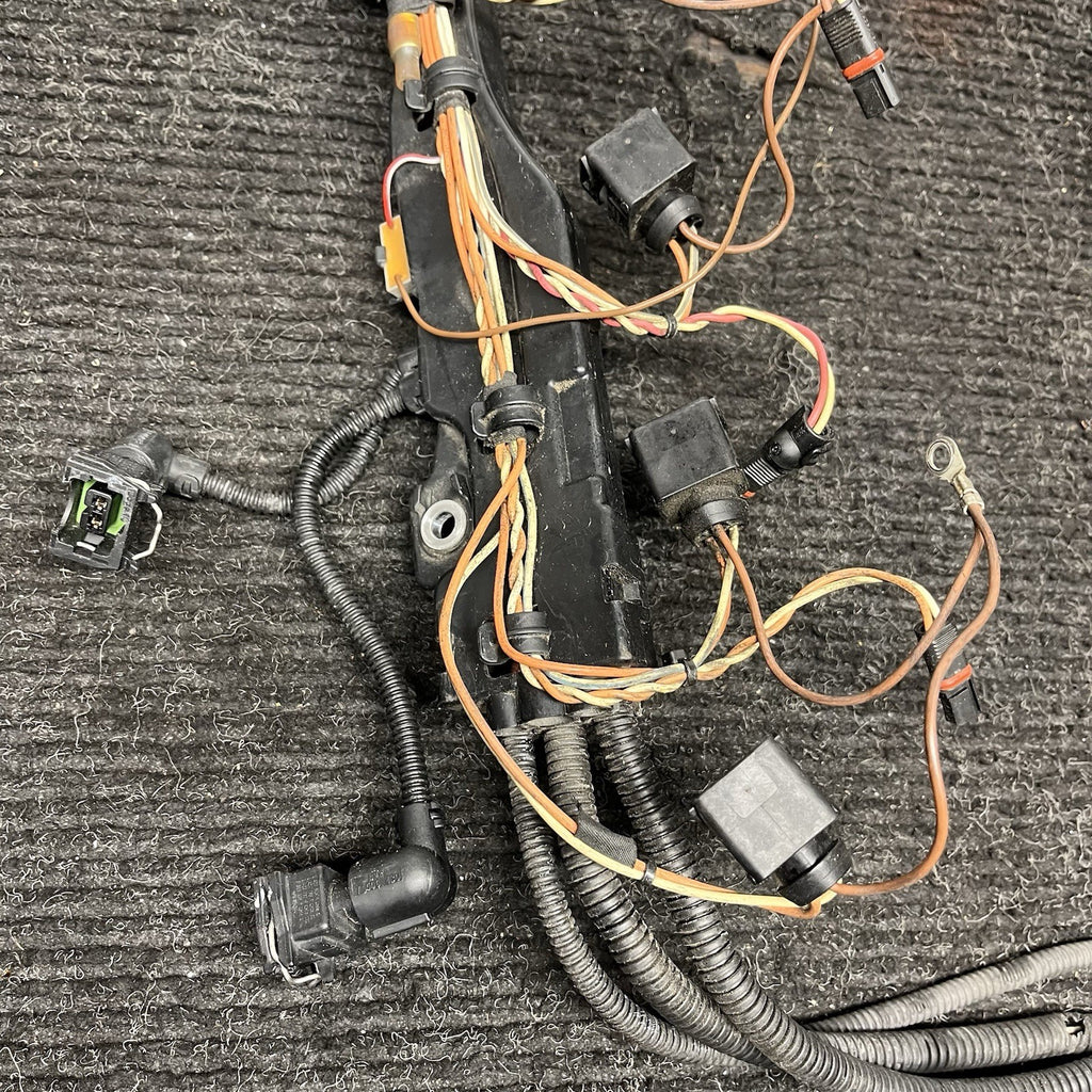 ☑️ Engine N54 Motor Injector Wiring Harness Cable Injection Plug OEM BMW