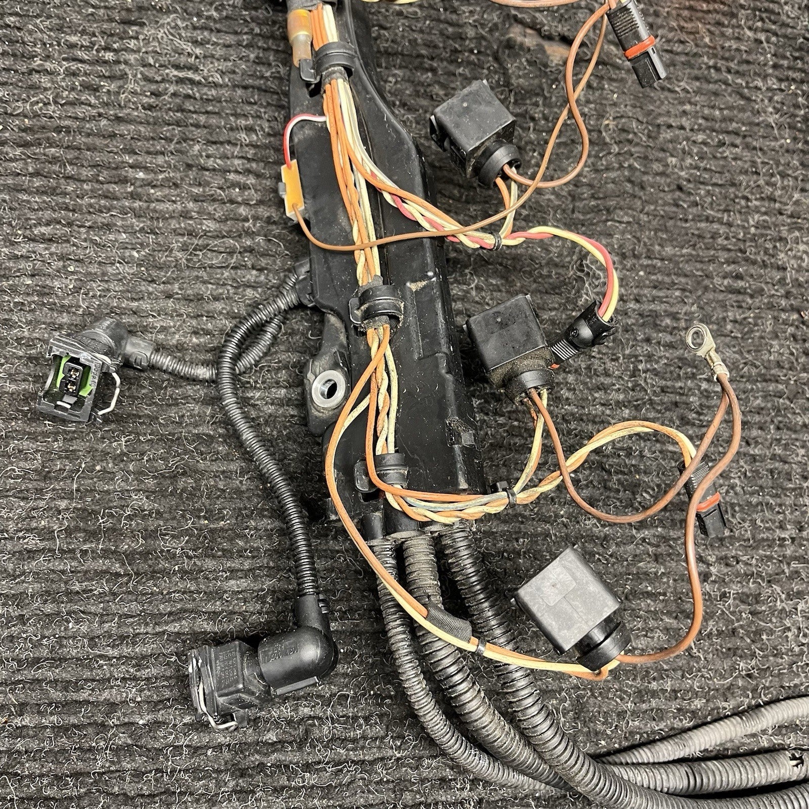 ☑️ Engine N54 Motor Injector Wiring Harness Cable Injection Plug OEM BMW