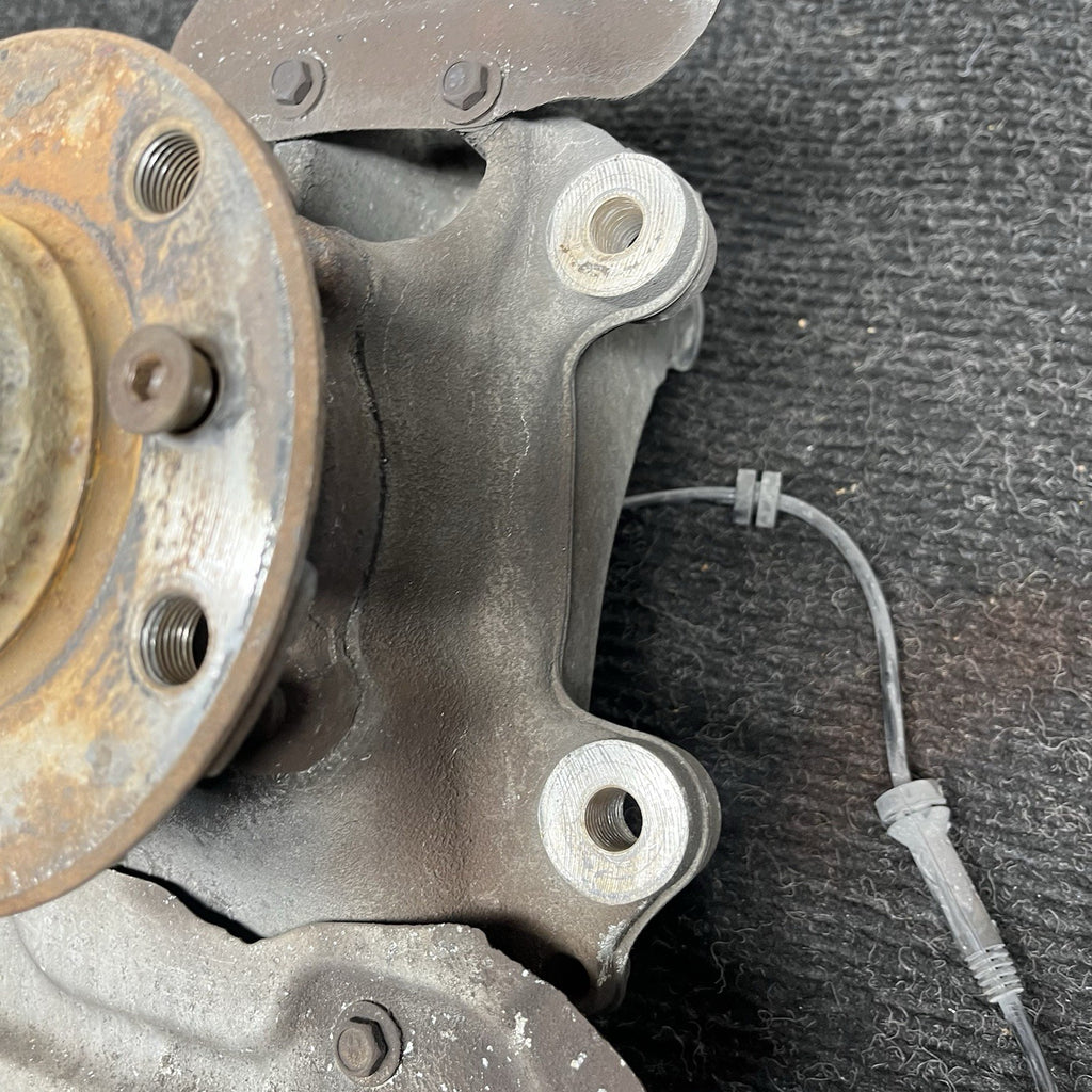☑️ 2012-2016 BMW 328I F30 RWD FRONT DRIVER SIDE WHEEL HUB SPINDLE KNUCKLE OEM