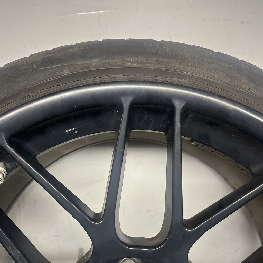 ☑️ APEX ARC-8 WHEEL RIM TIRE 19 X 9 ET 28 BLACK MICHELIN PS AS4 235/40/19