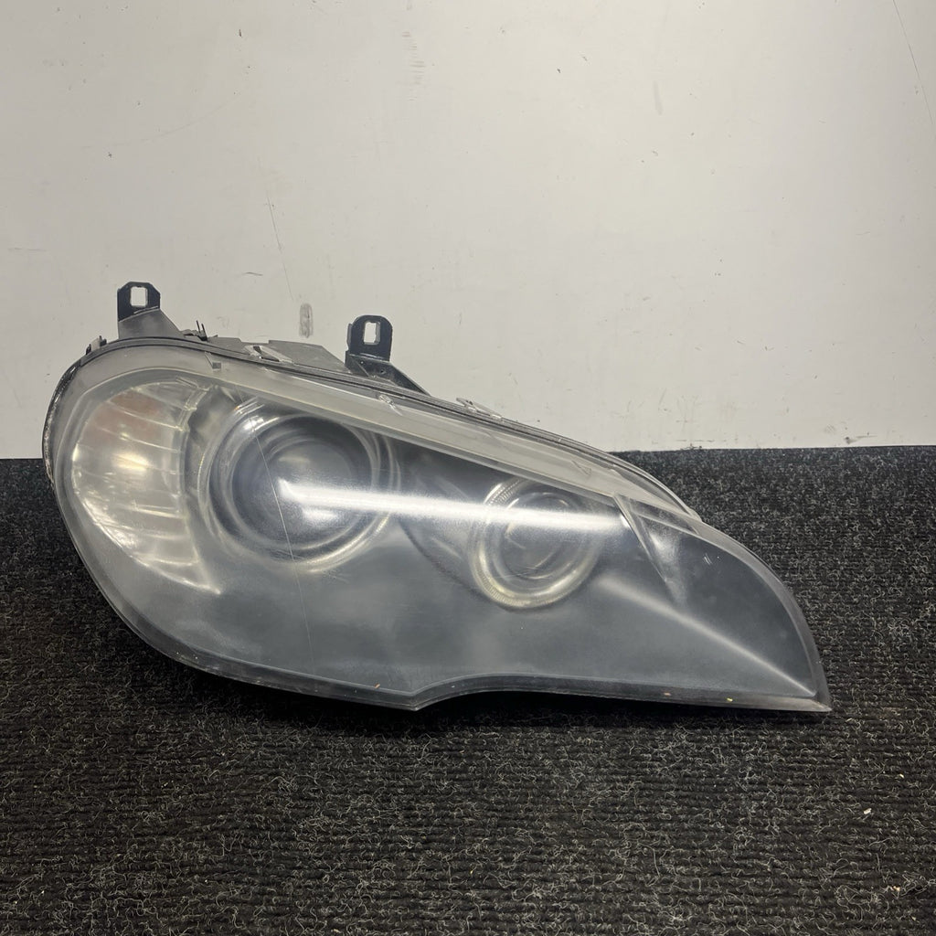 ☑️ 07-10 BMW X5 E70 Right Passenger Side Xenon Headlight Lamp Assembly OEM NOTE