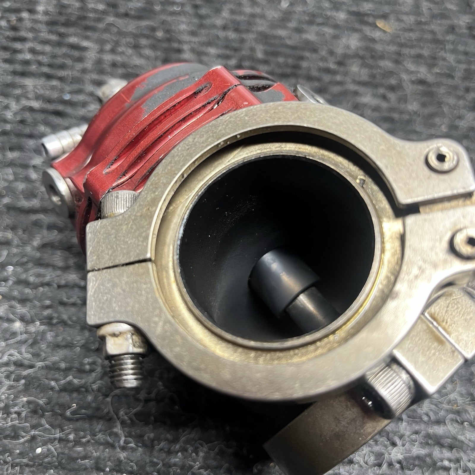 ☑️ Tial Mvs 38mm Wastegate Mv-s Red Waste Gate Authentic V Band NOTE